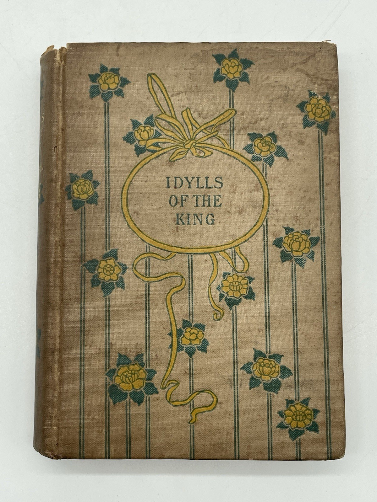 1890s Antique “Idylls of the King” Ornate Hardcover Alfred Lord Tennyson