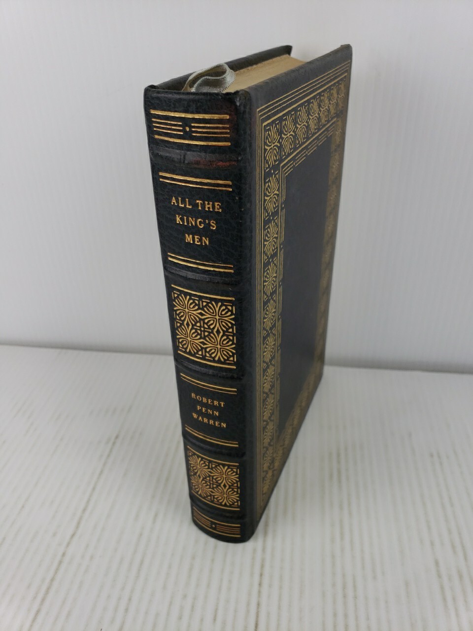 All The King’s Men Warren, Franklin Library Pulitzer Prize Classics, Leather