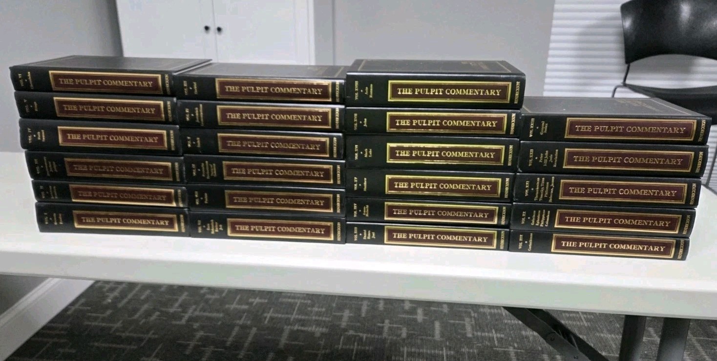 The Pulpit Commentary Complete 23 Vol Set Hendrickson HC Bible Exegesis 1985