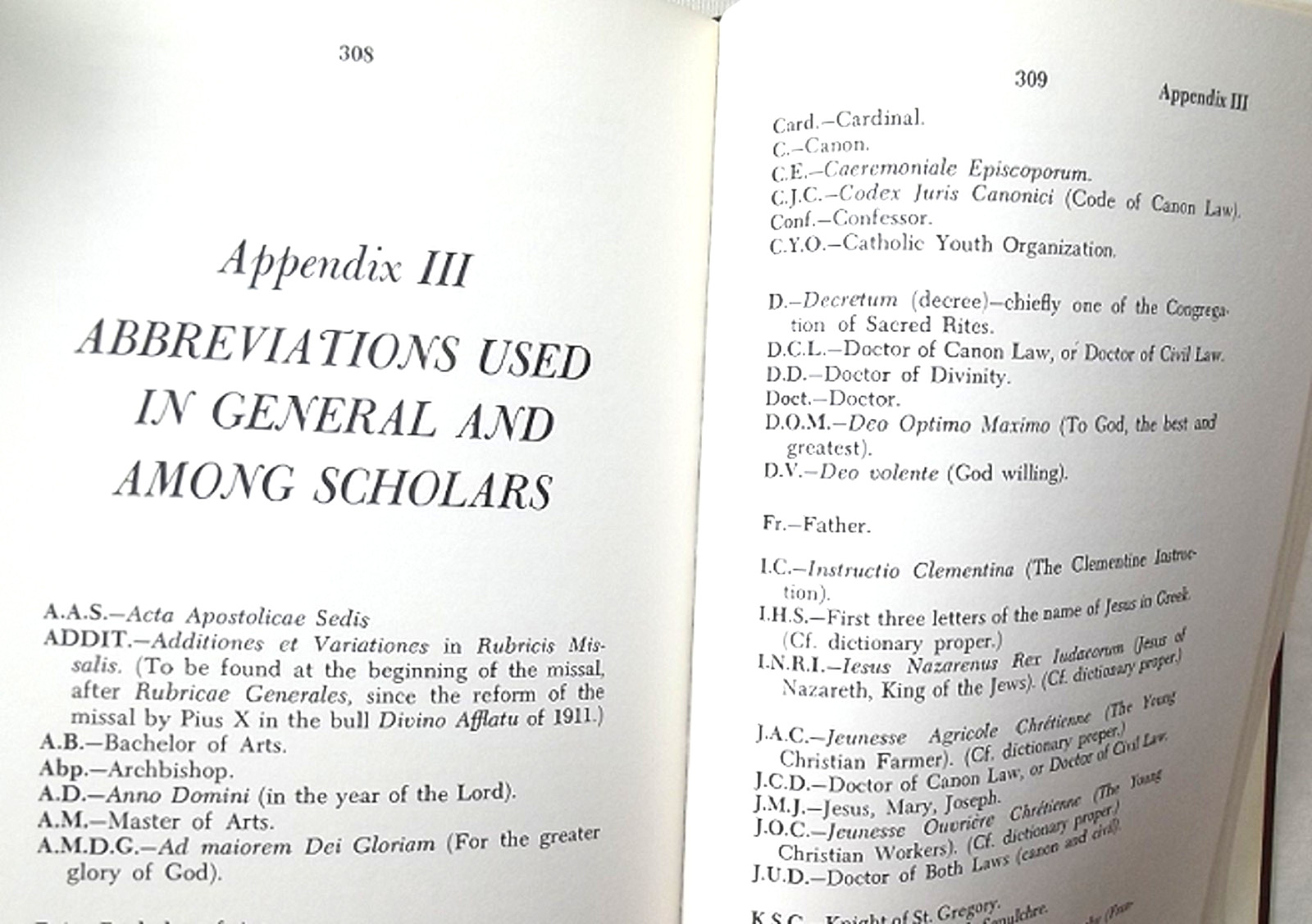 Catholic Concise Dictionary Broderick/Habig/Hermann Franciscan Herald 1964