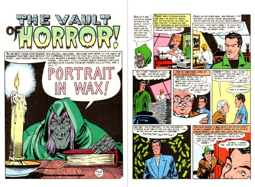 29 old Issues The Vault of Horror Magazine (1950-1955) – Scary & Eerie on DVD