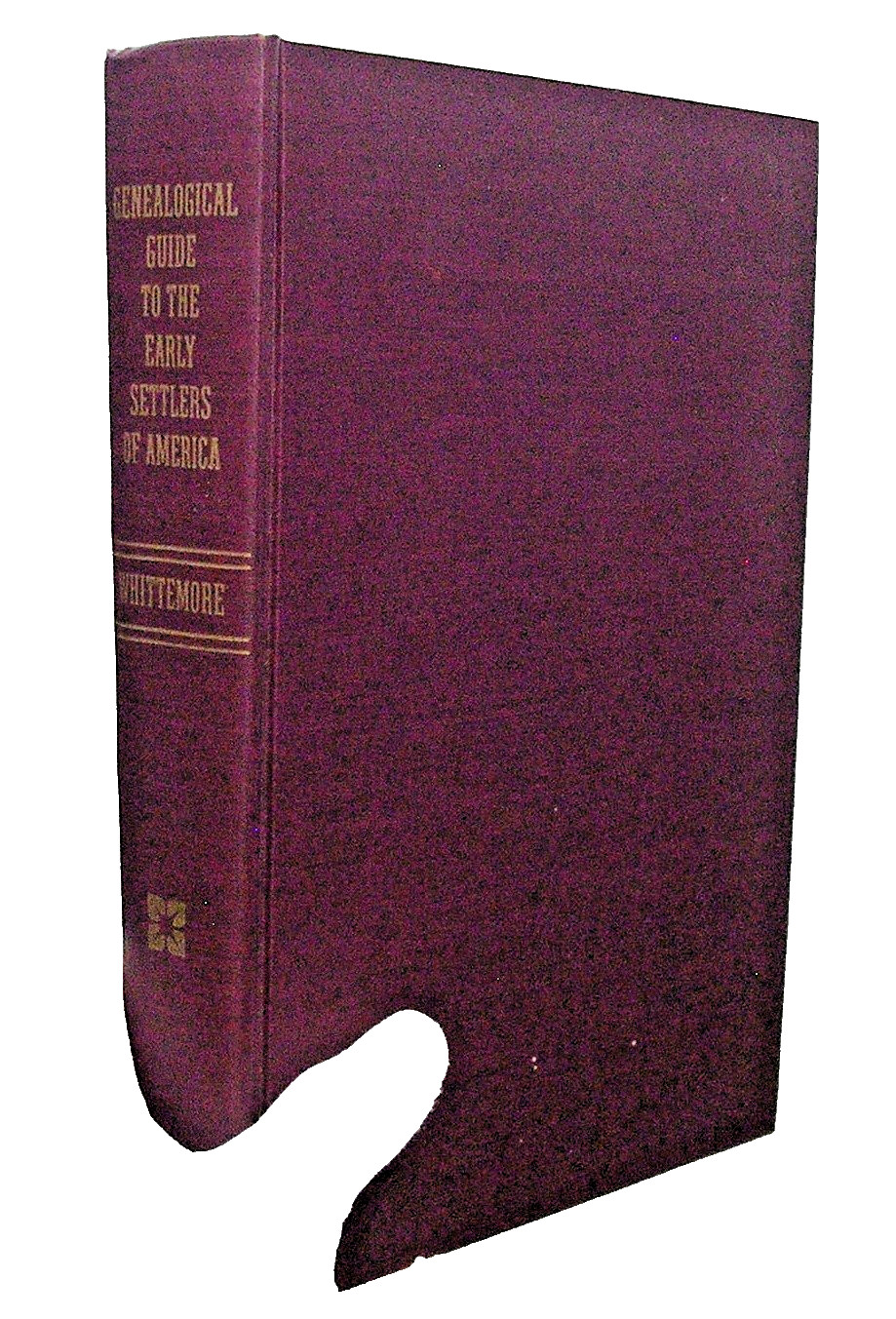 Genealogical Guide to the Early Settlers of America, Hardcover, 1967