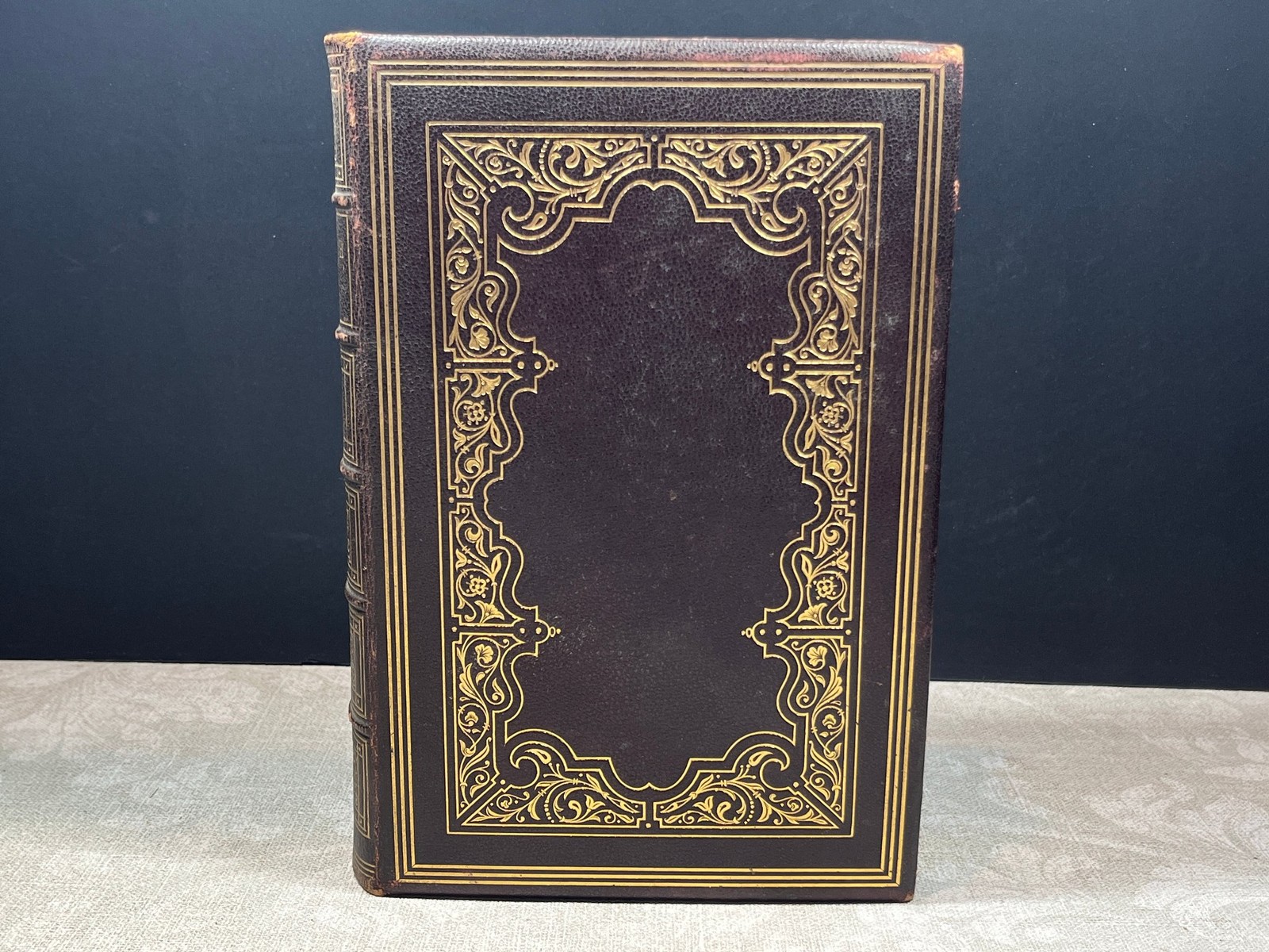 1852 The Works of the British Poets Hardcover D. Appleton & Co Illustrated