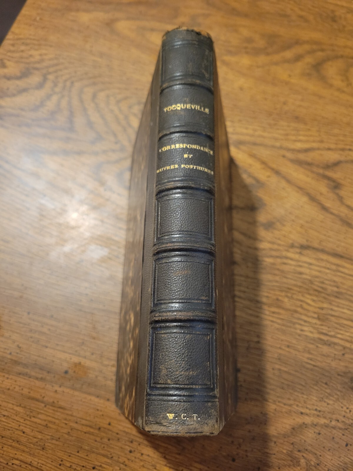 CORRESPONDANCE ET OEUVRES POSTHUMES Alexis de Tocqueville 1866 FRENCH
