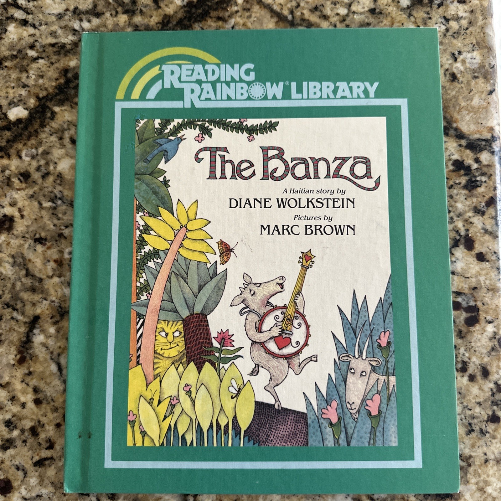 The Banza by Diane Wolkstein Reading Rainbow Library vintage 1981