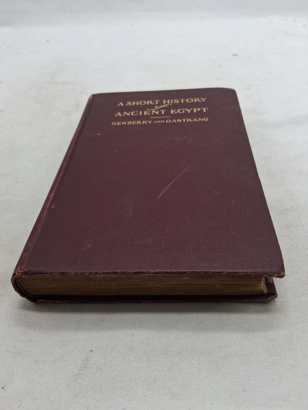 ANTIQUE A Short History of Ancient Egypt / Newberry & Garstang / Constable 1904