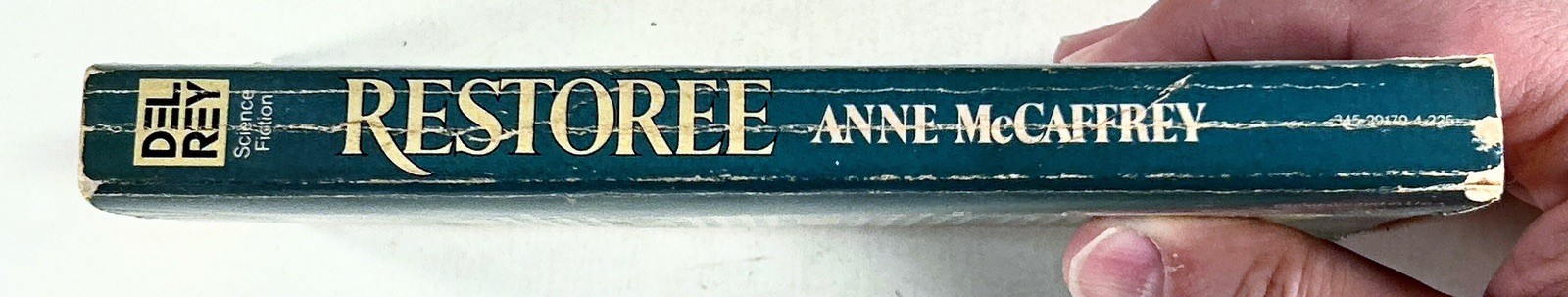 1980 Anne McCaffrey RESTOREE classic science fiction novel BALLANTINE pb