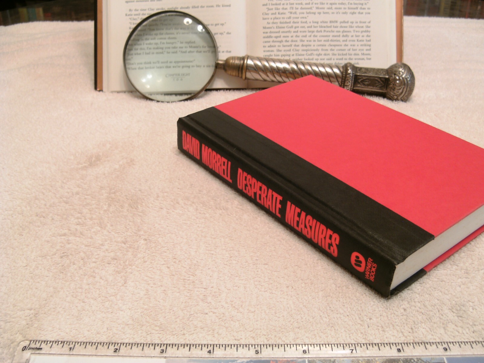 David Morrell *DESPERATE MEASURES* HC/DJ 1st Edition – 1st Printing