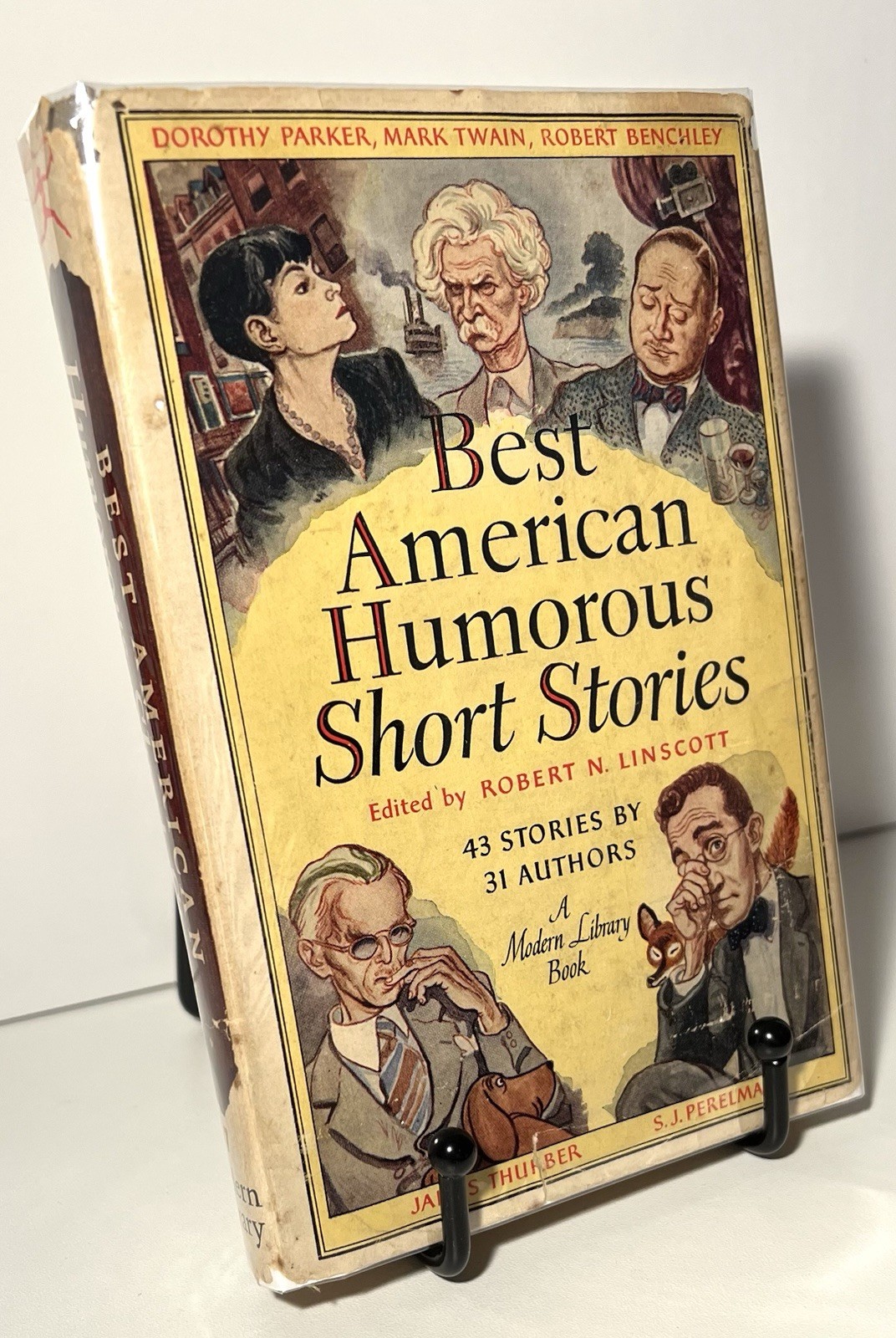 Best American Humorous Short Stories Modern Library 87 HC DJ $1.95 Twain