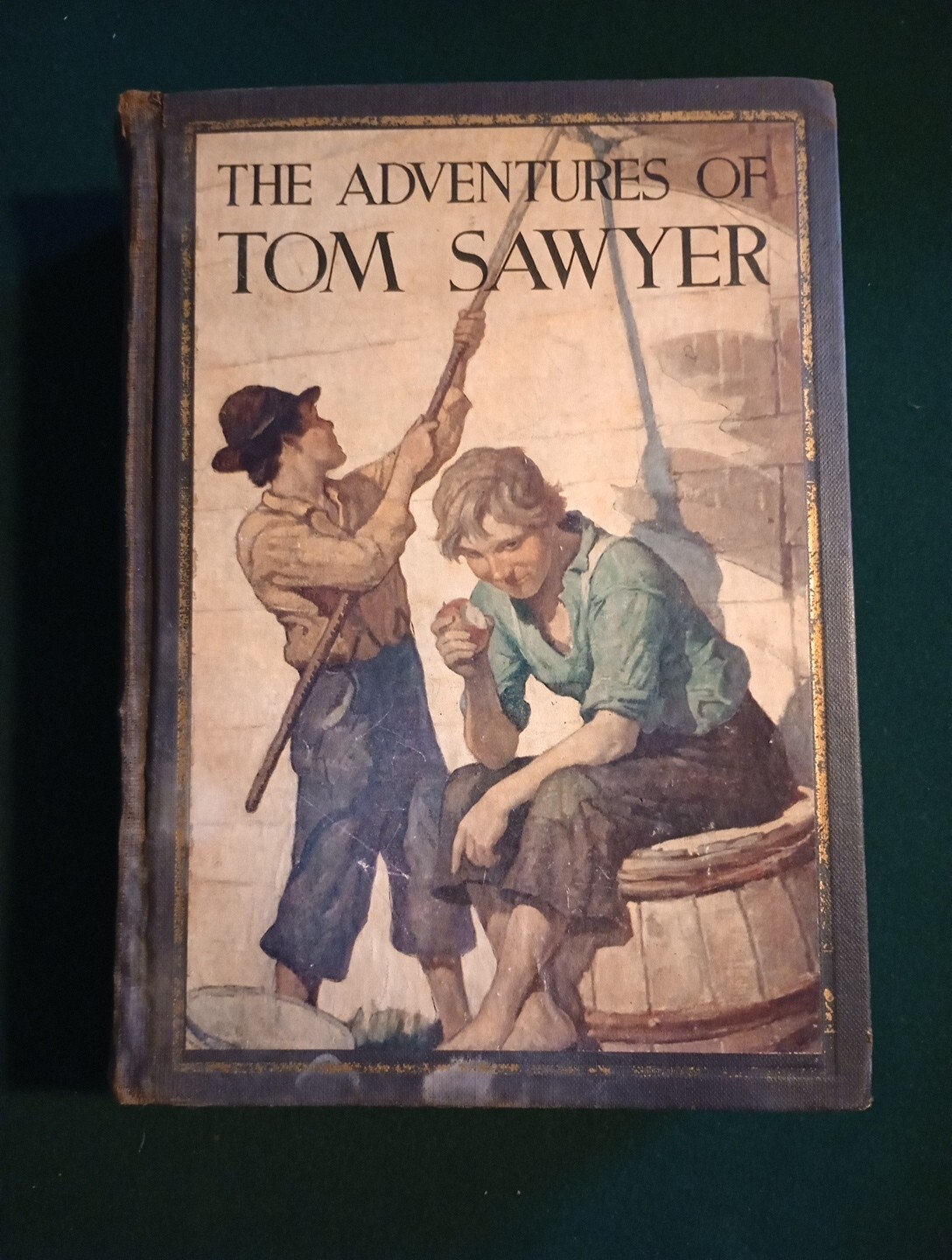 THE ADVENTURES OF TOM SAWYER by Mark Twain 1931 John C. Winston Co. Illustrated