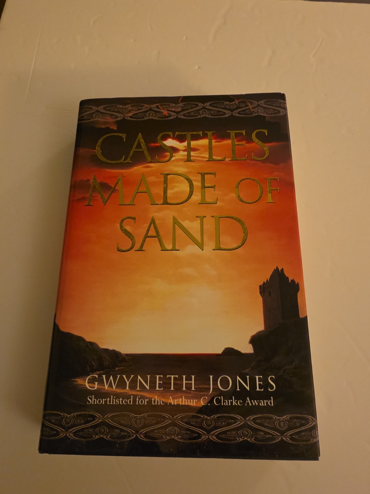 Gwyneth Jones CASTLES MADE OF SAND First Ed. SIGNED UK Dystopia Rock Music HC DJ