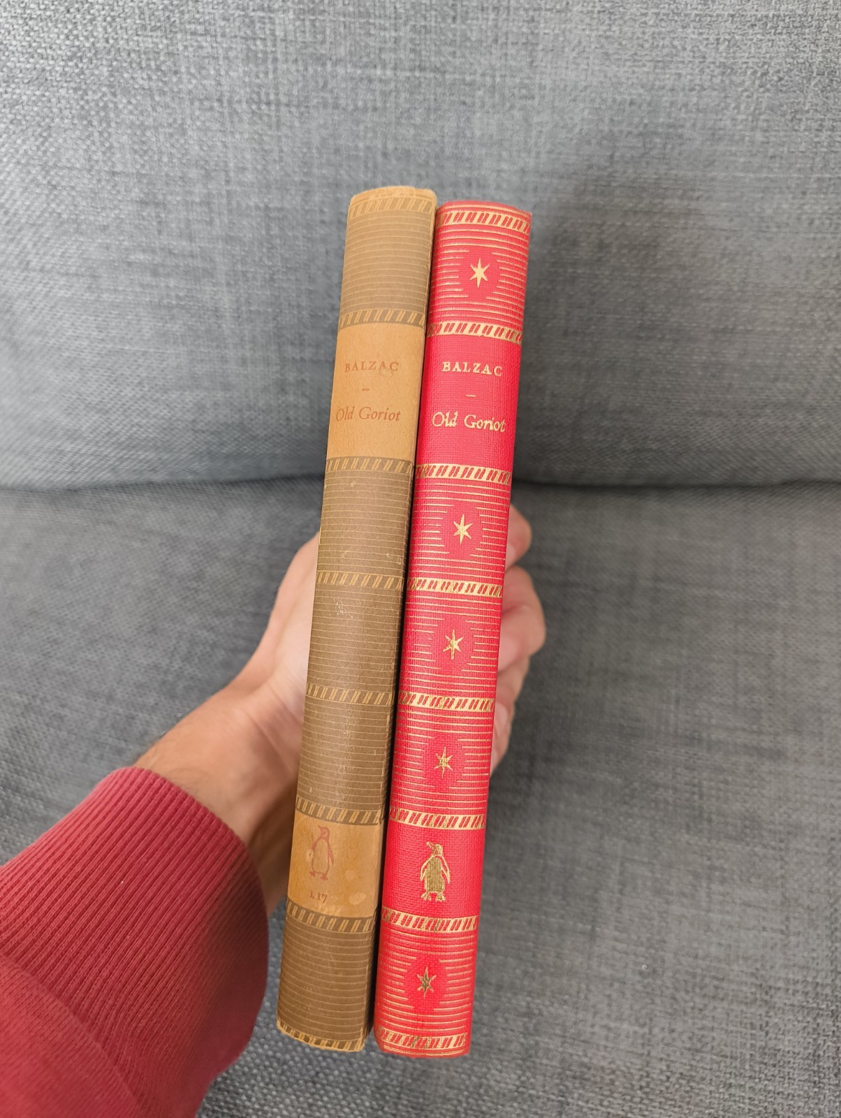 Old Goriot by Honoré de Balzac (Penguin L17 HC 1951 1st Ed) DJ VG