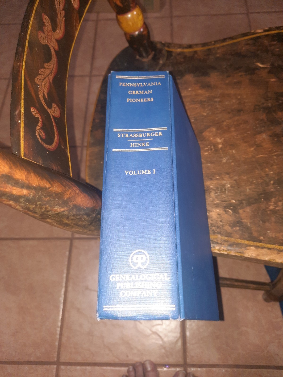 Pennsylvania German Pioneers Volume 1
