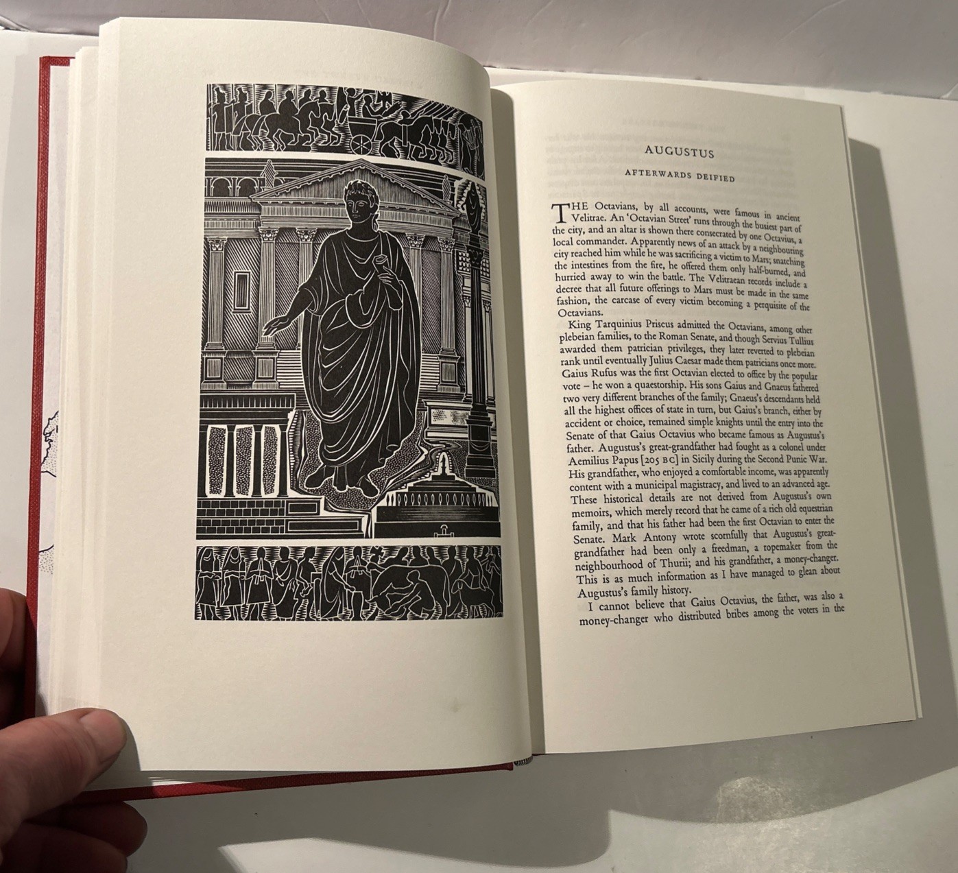 The Twelve Caesars by Gaius Tranquillus 1964 Folio Society 8th Reprint 1999