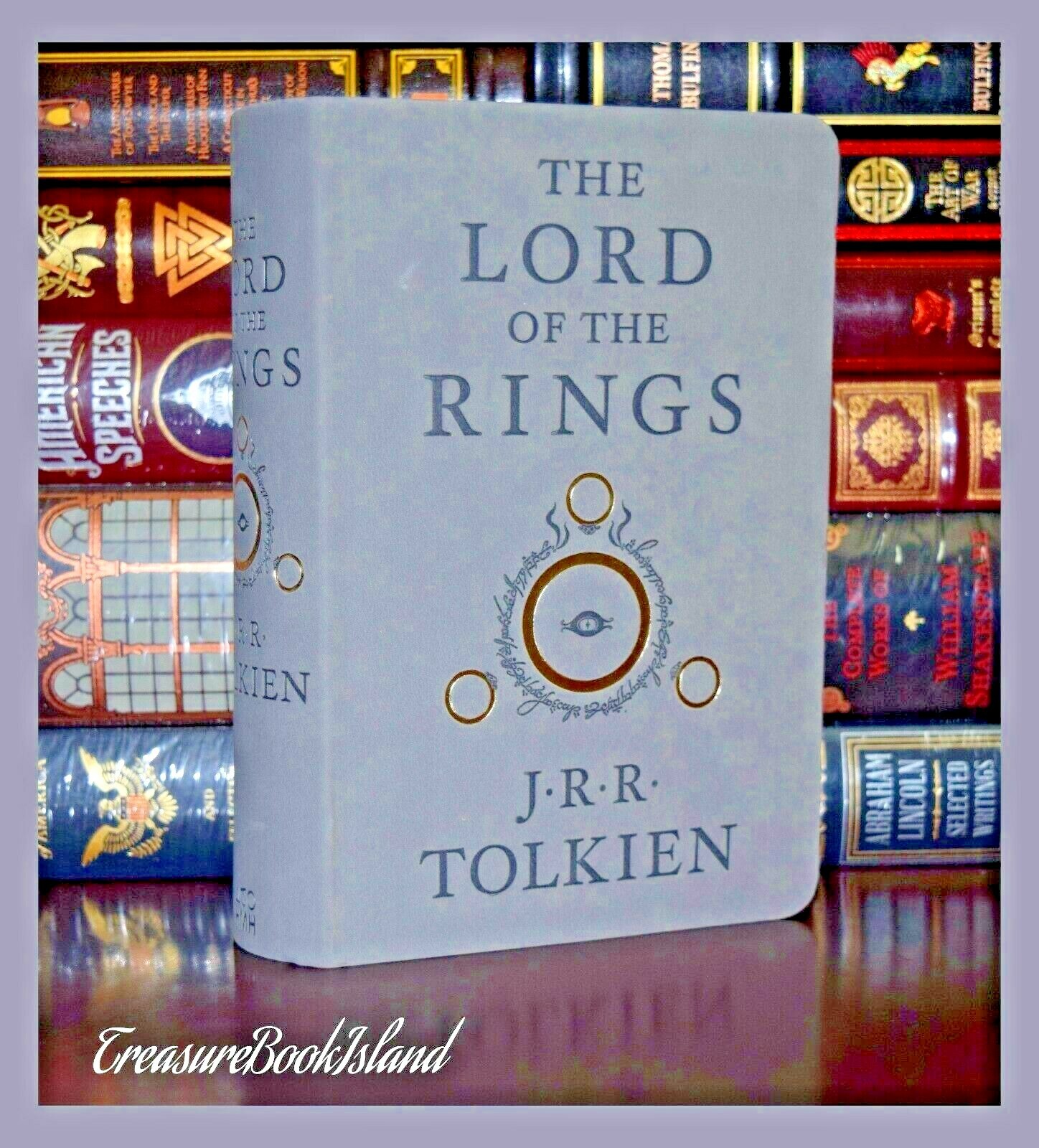 Lord of the Rings by J.R.R. Tolkien Suede Leather Feel Collectible Gift Edition