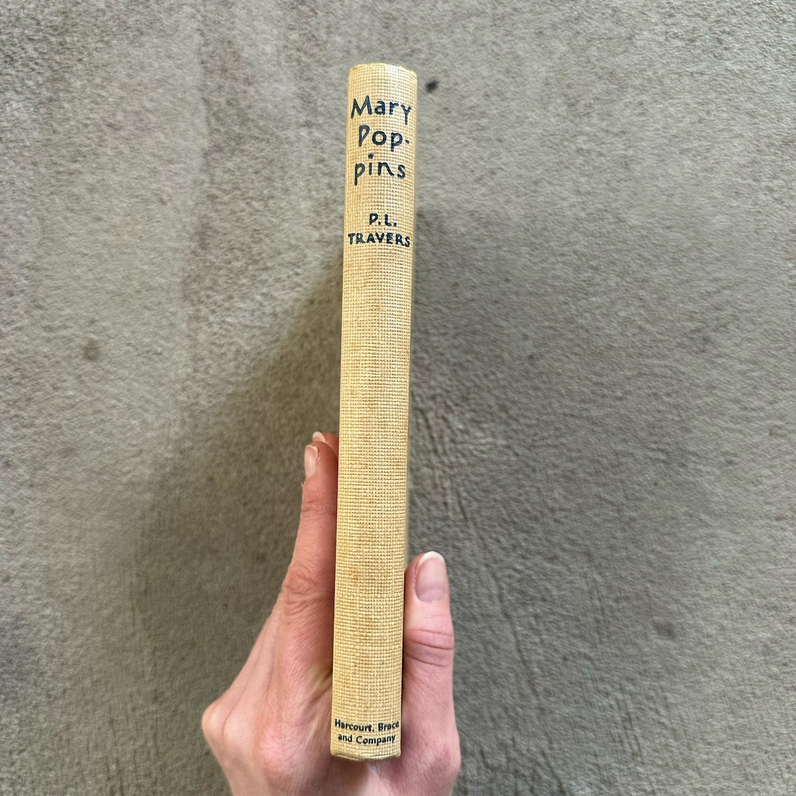 Mary Poppins By P.L Travers Hardcover With Dust Jacket Early Edition