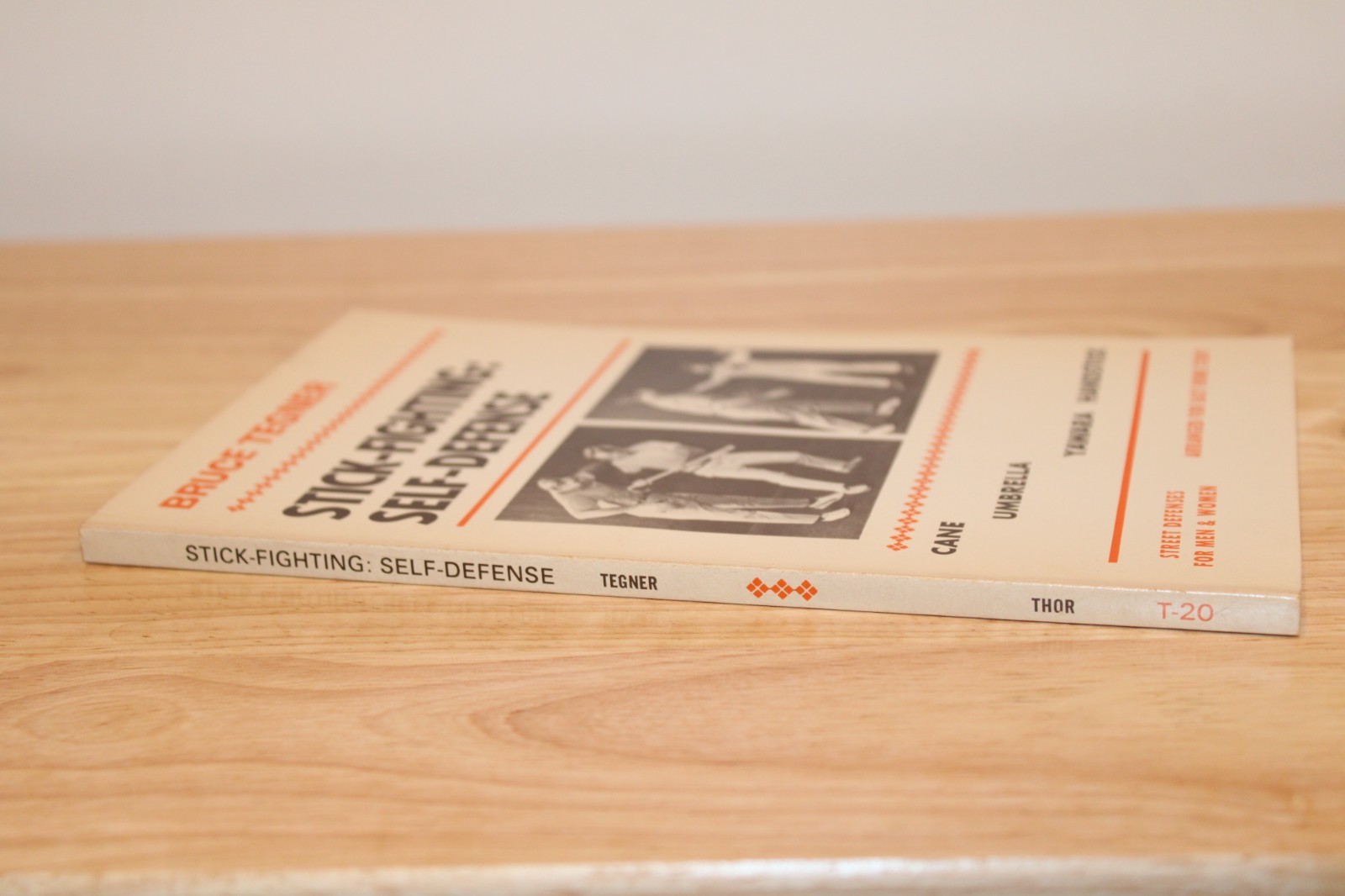 Stick Fighting: Self-Defense by Bruce Tegner 1972 Paperback First Edition