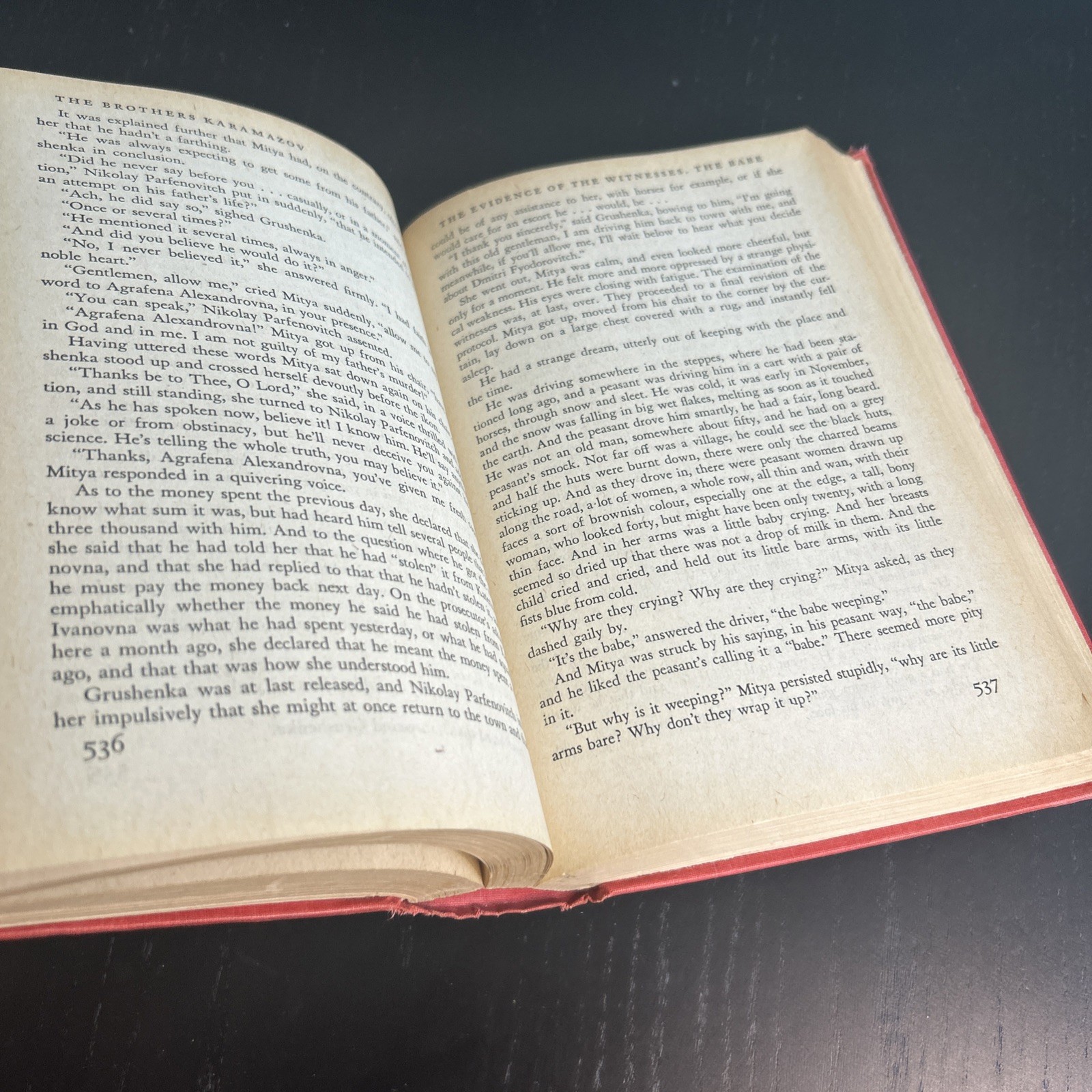 Vintage The Brothers Karamazov by Fyodor Dostoevsky Modern Library English US
