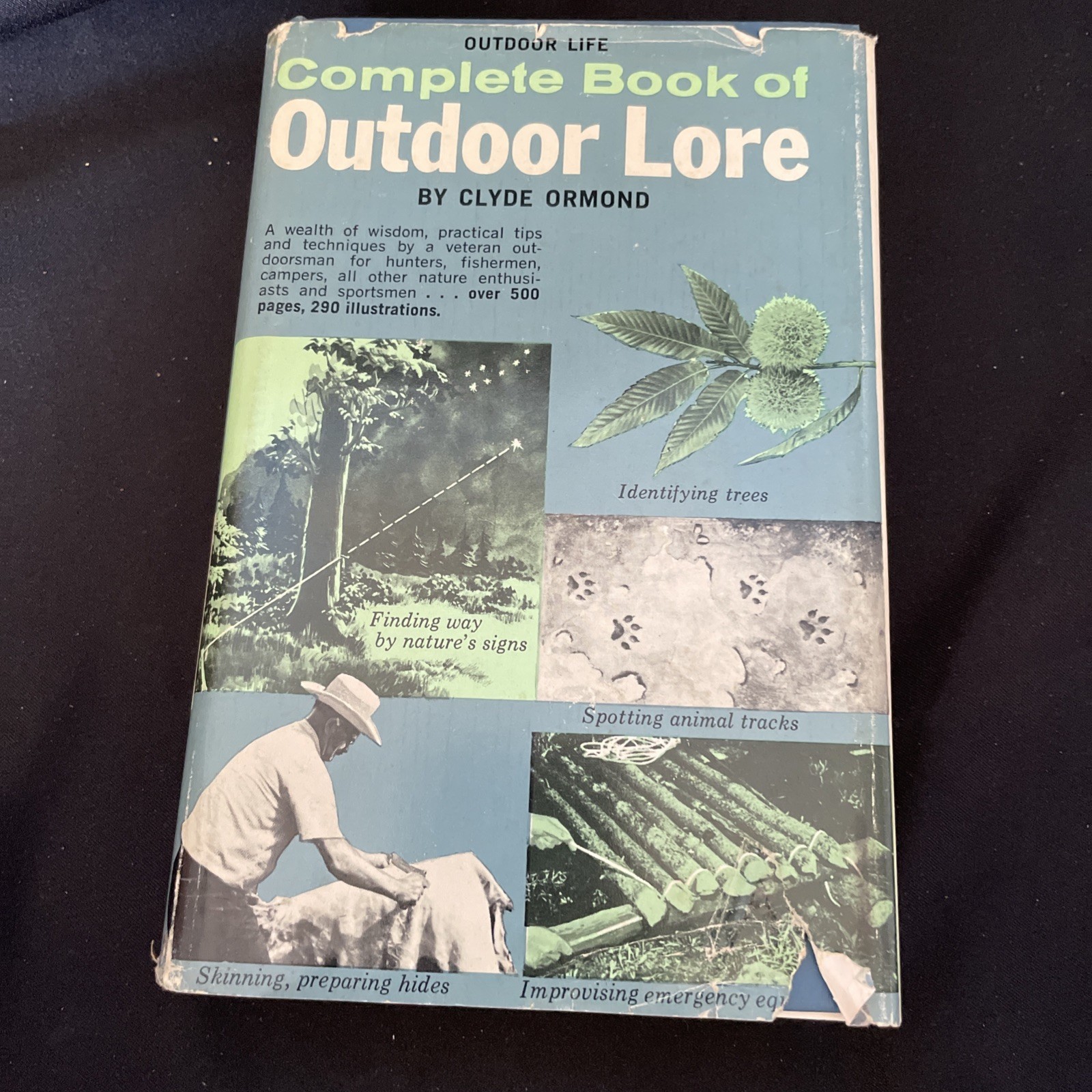 Complete Book of Outdoor Lore By Clyde Ormond~ Outdoor Life 1965 ~ HC/DJ