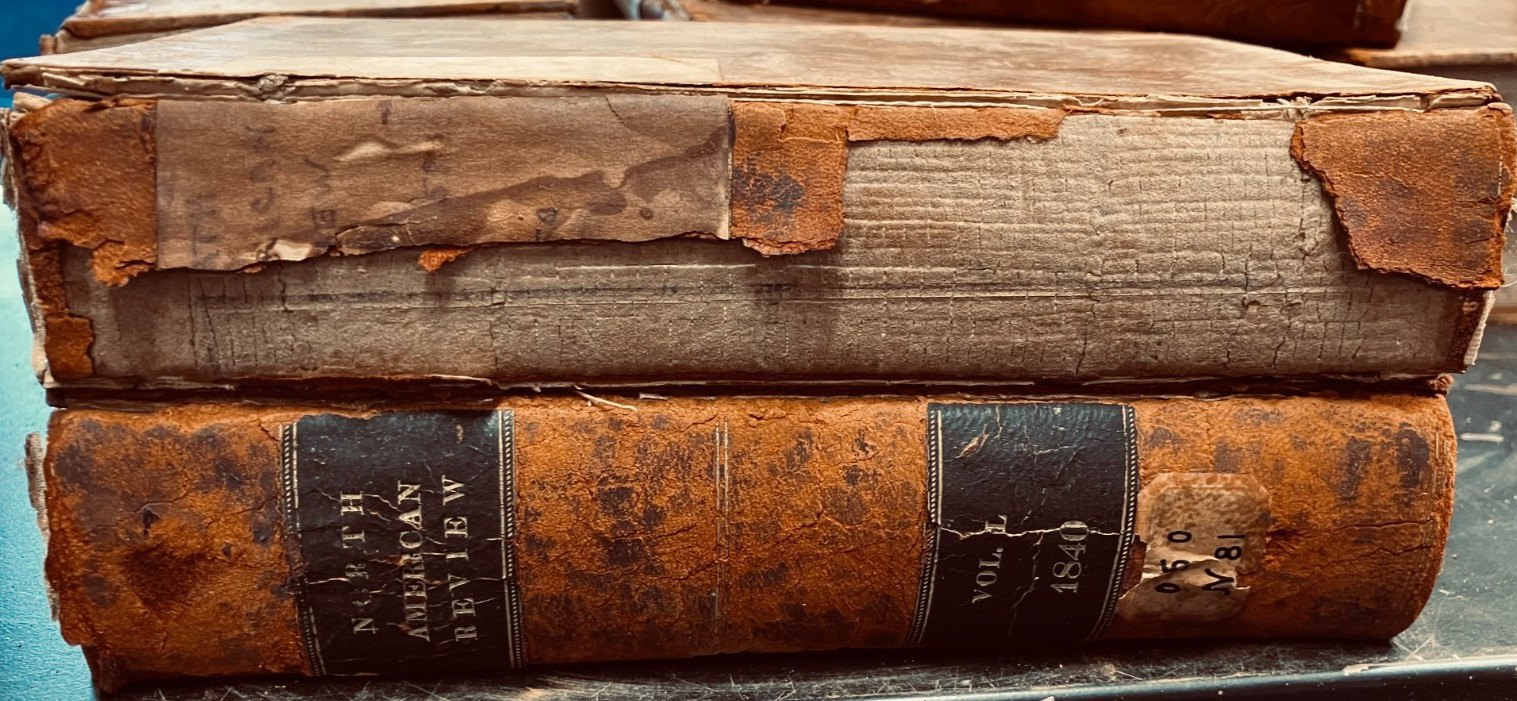North American Review 1840, Bound Originals, Literary Magazine W/Partial Index