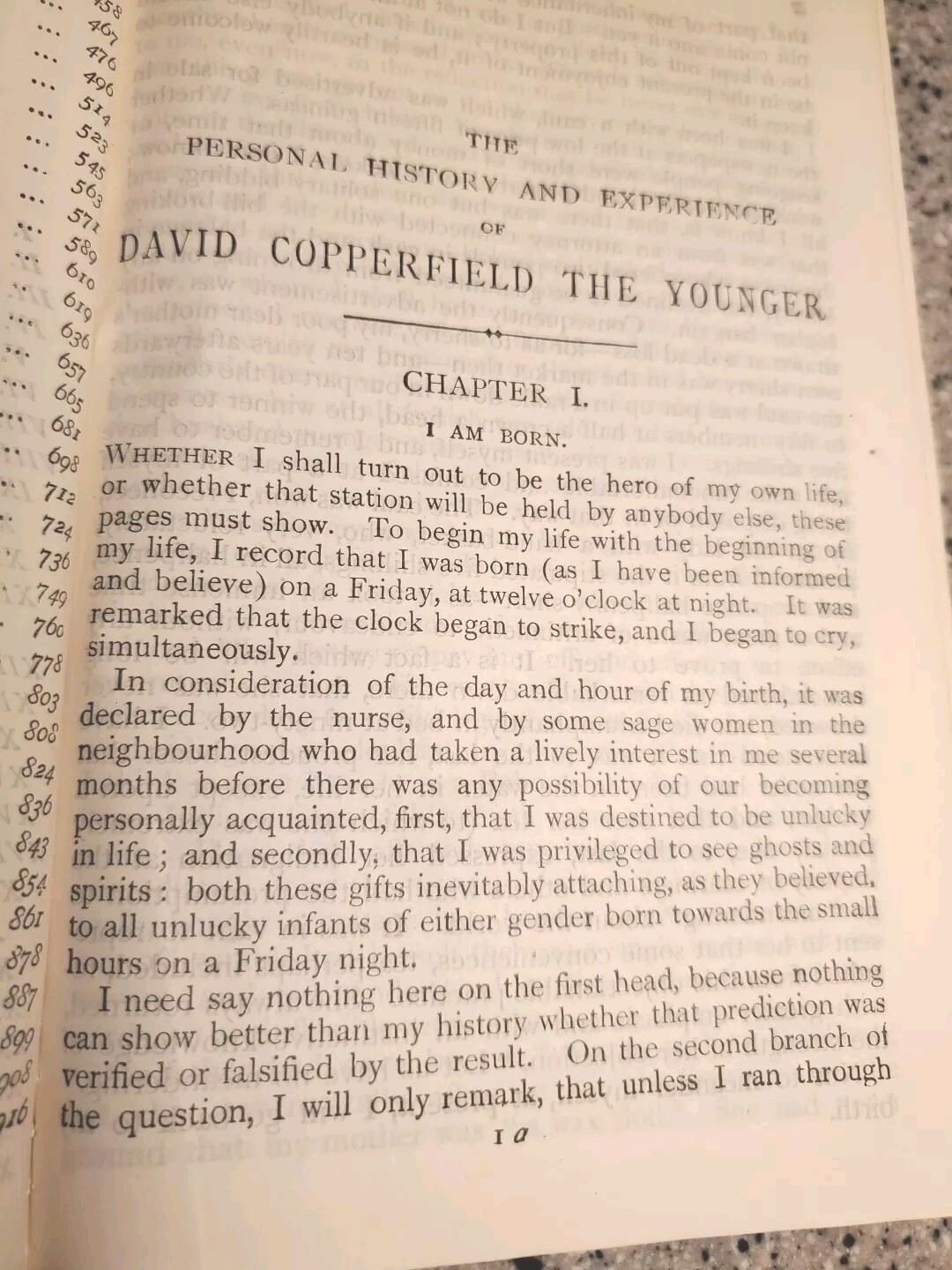 David Copperfield by Charles Dickens 1900s Leather Book Thomas Nelson and Sons