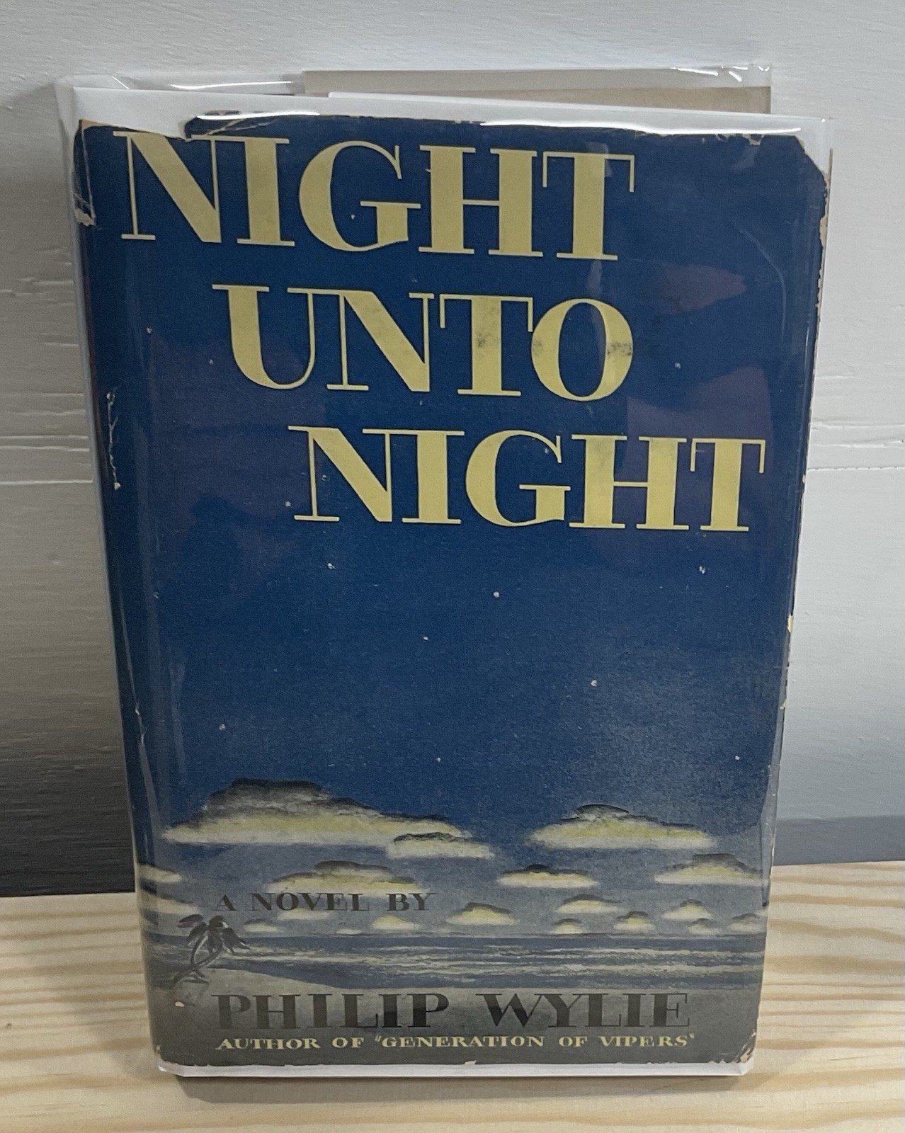 Night Unto Night by Philip Wylie First Edition 1944 Rare Hcdj Farrar Rinehart