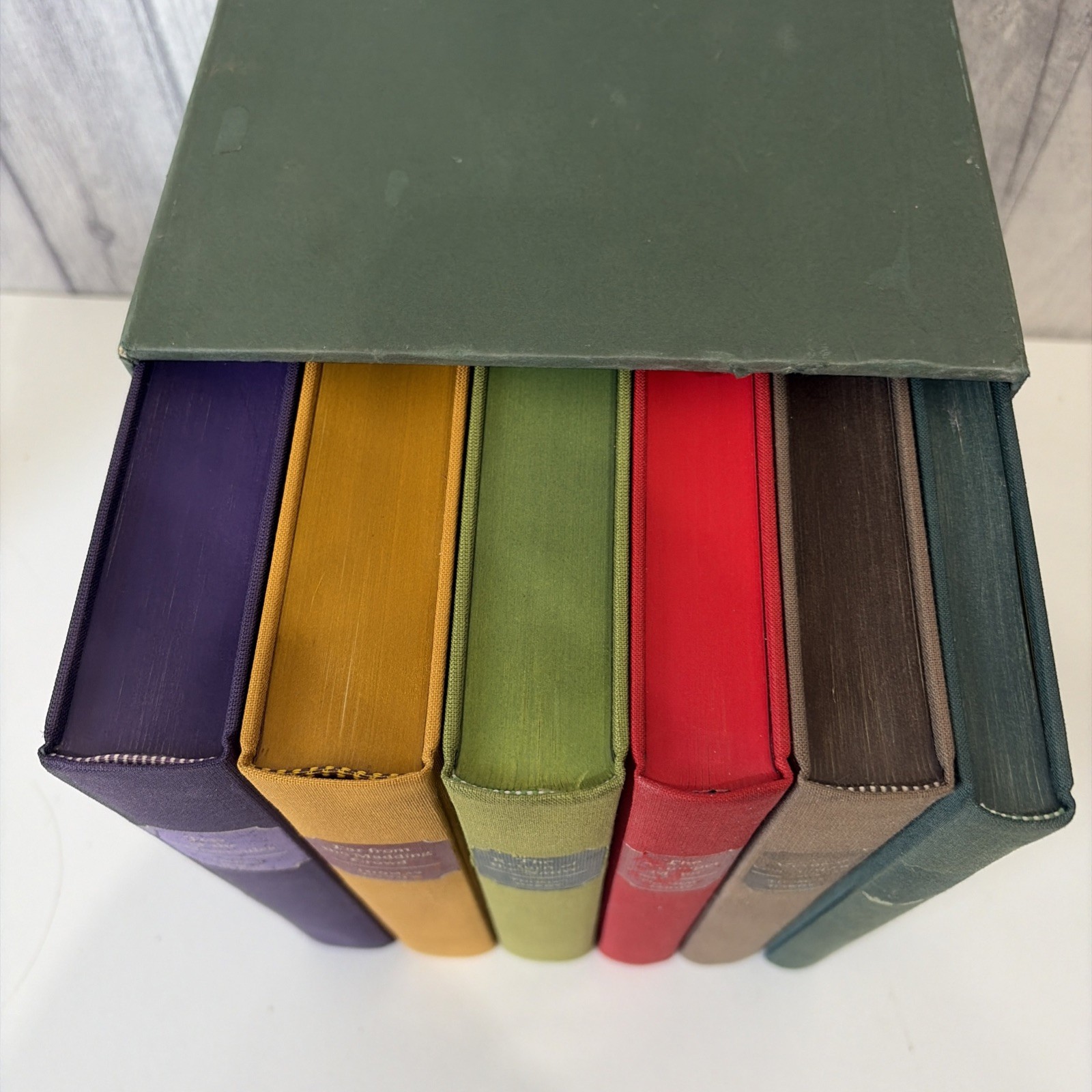 The Thomas Hardy Collection – FOLIO SOCIETY – 1991 – 6 Volumes With Slip Case