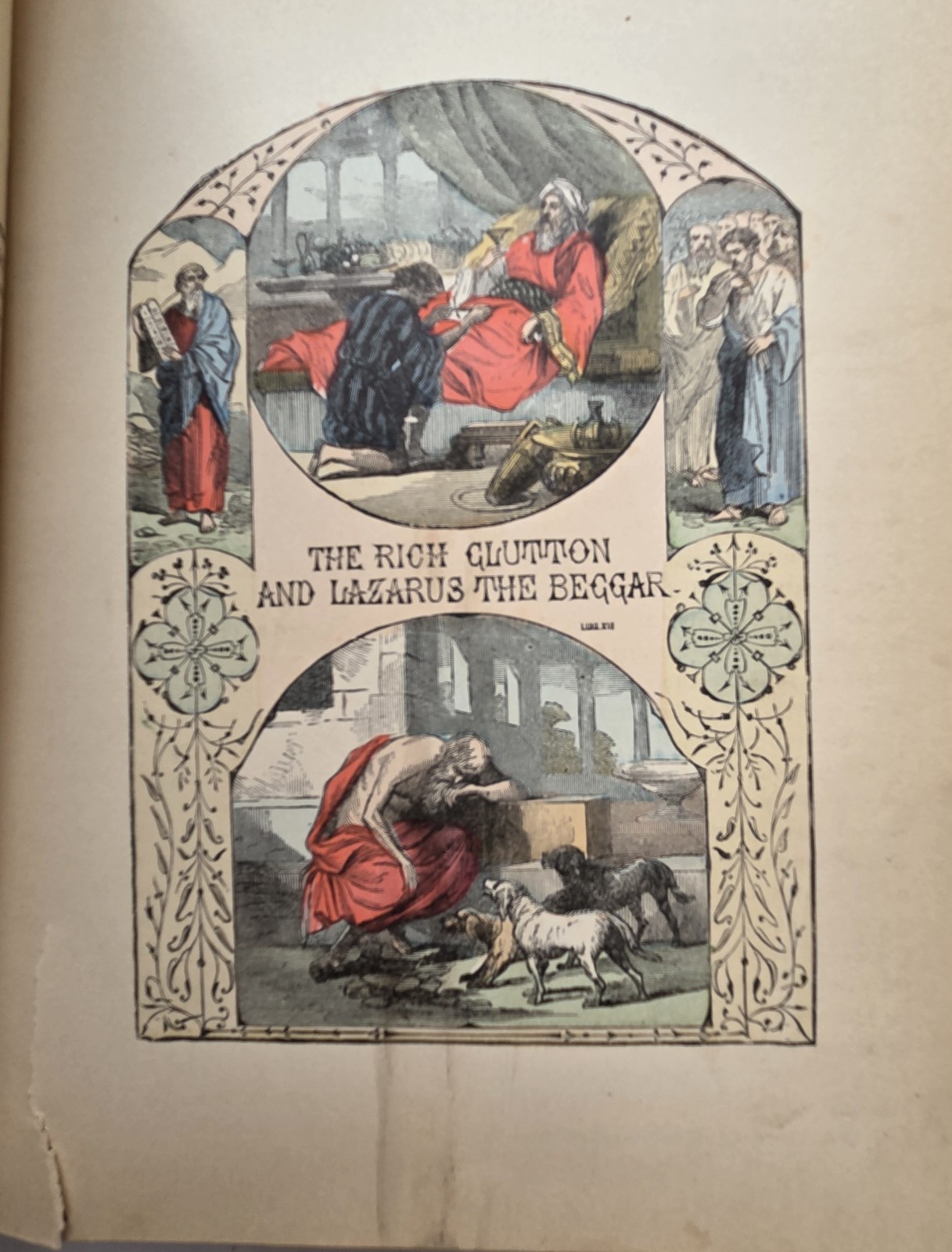 CATHOLIC CHRISTIAN INSTRUCTOR BISHOP CHALLONER ILLUSTRATED 1889 HC