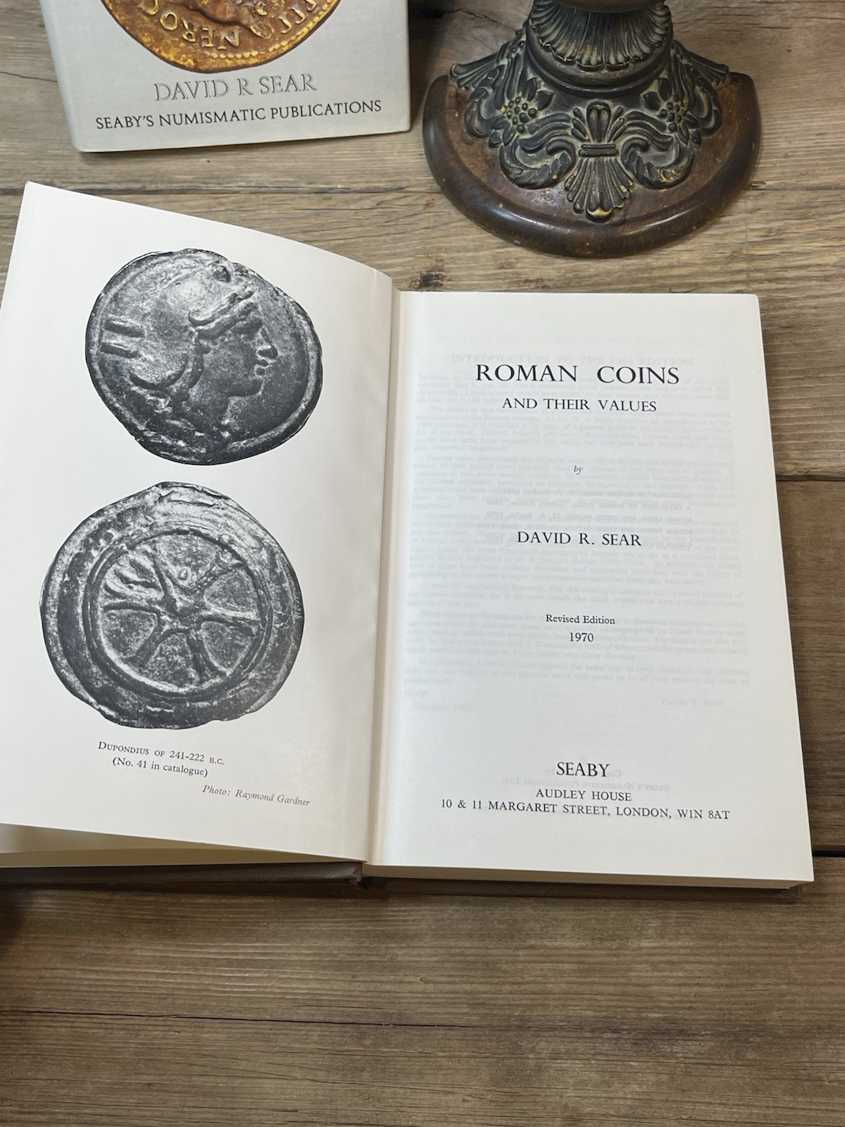 Roman Coins and Their Values: By David Sear 1970 (Revised Edition: HardCopy)