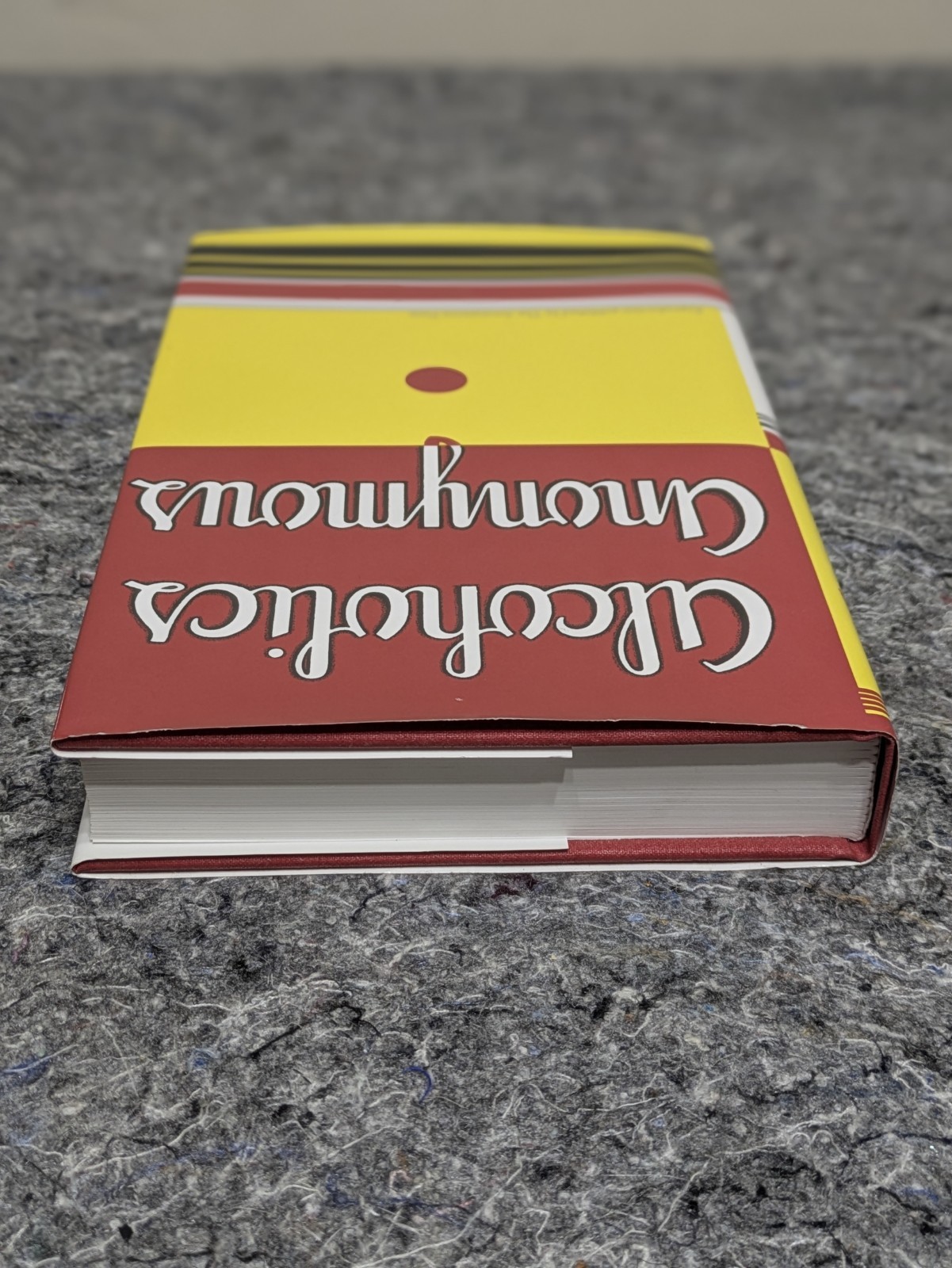 Alcoholics Anonymous Big Book 2014 75th Anniversary Edition Hardcover Reprint