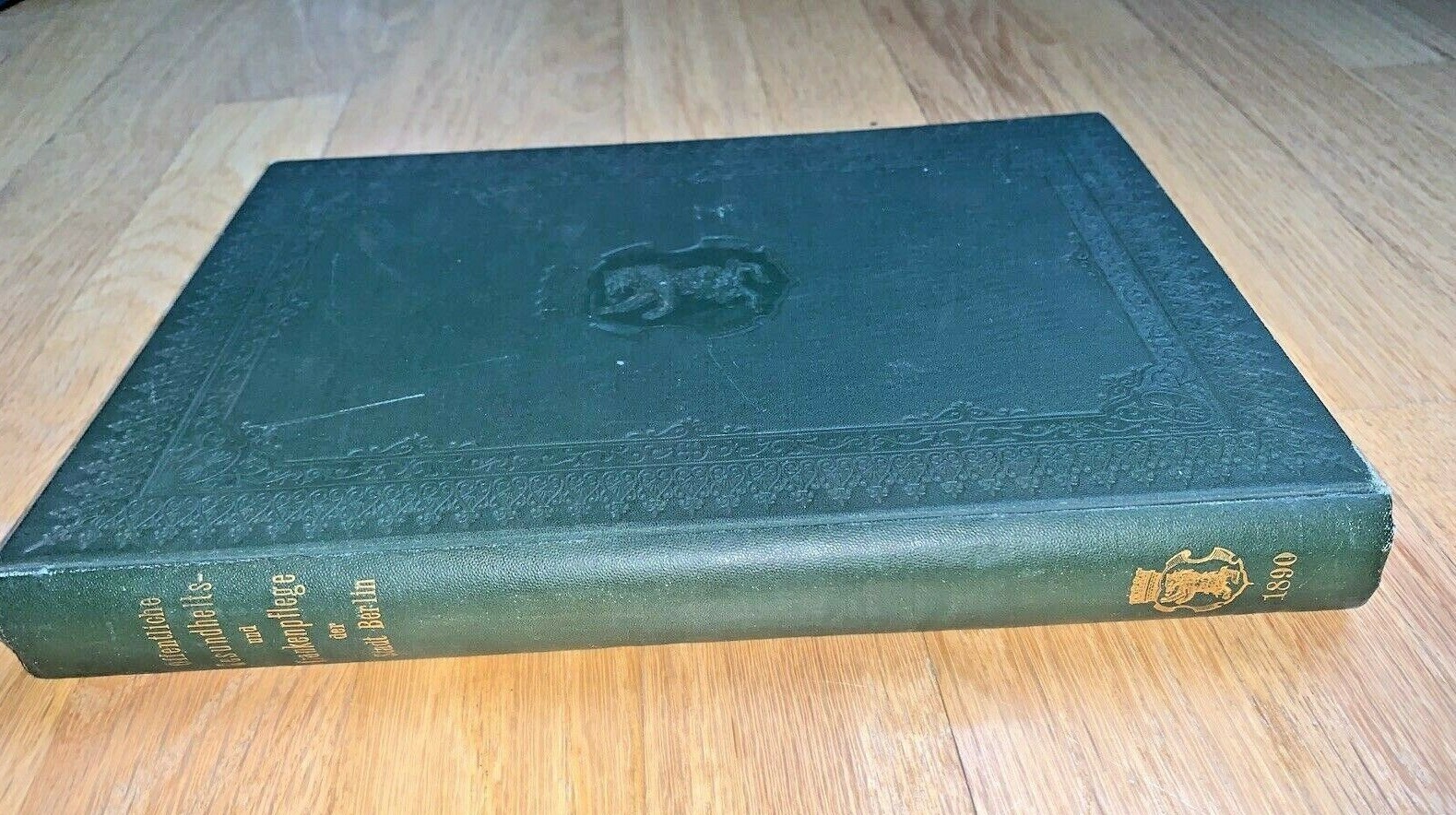 1890 Book FESTSCHRIFT DER STADT BERLIN DEM X KONGRESS Berlin Medicine