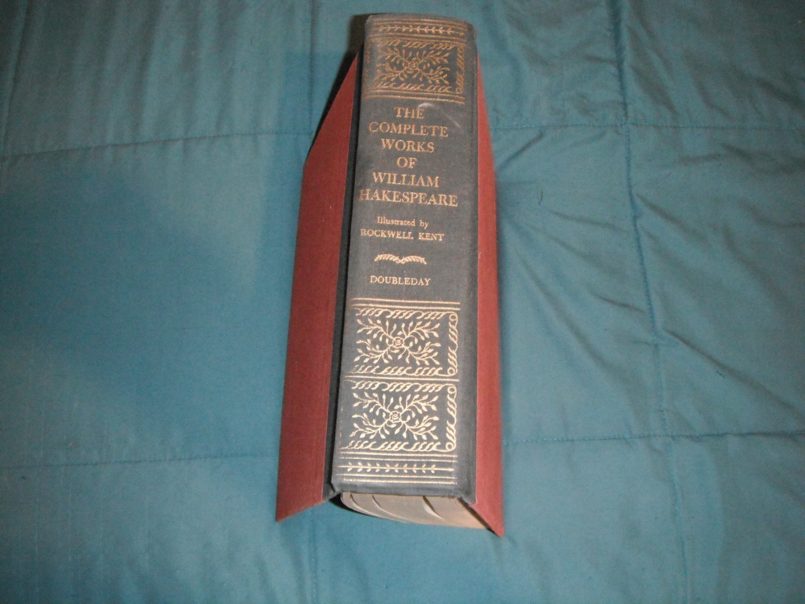 The Complete Works Of Shakespeare By Rockwell Kent And Morley 1936 Doubleday VTG