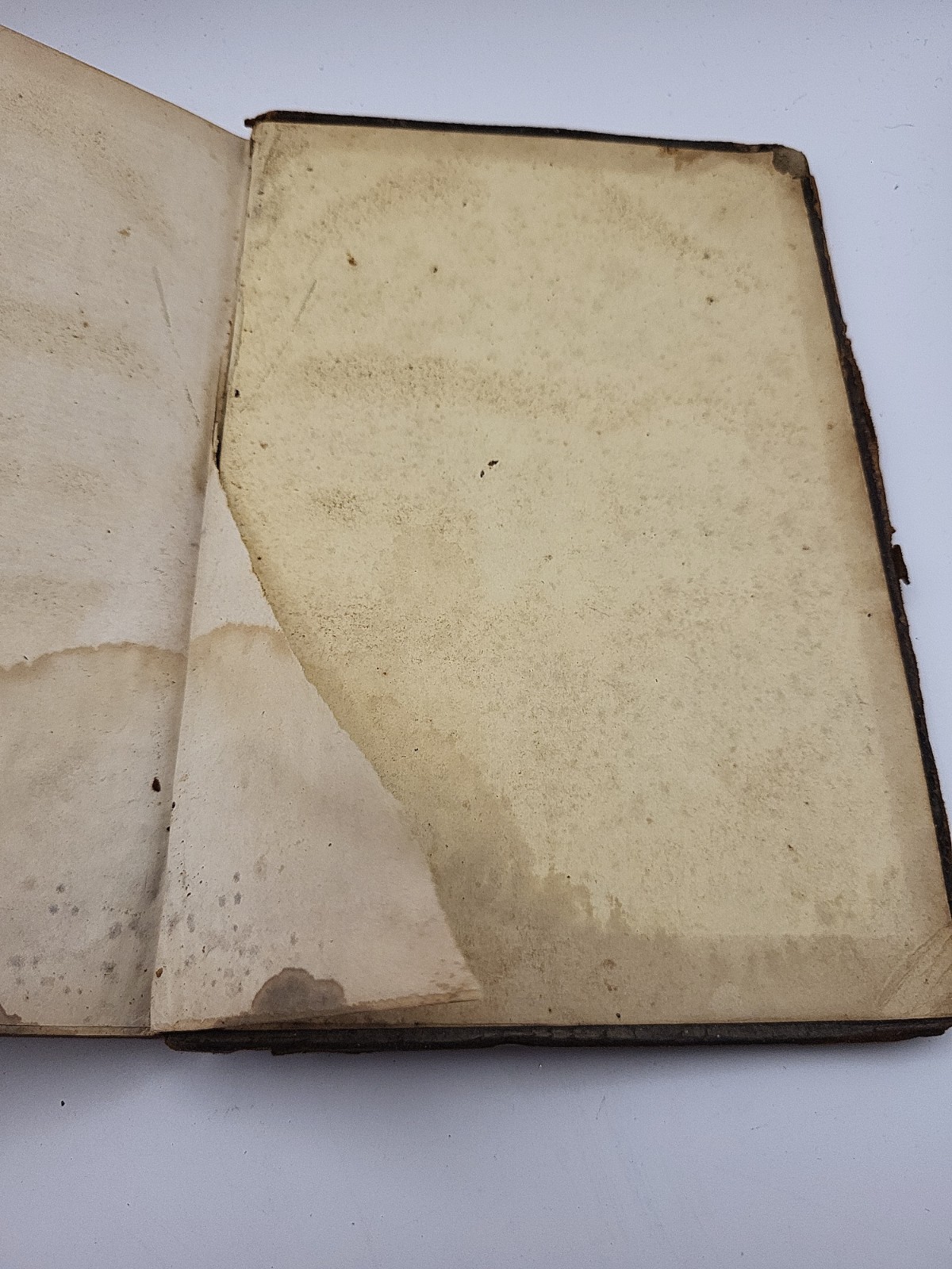 1854 American Bible Society NY Old & New Testament Original Tongues For Repair!
