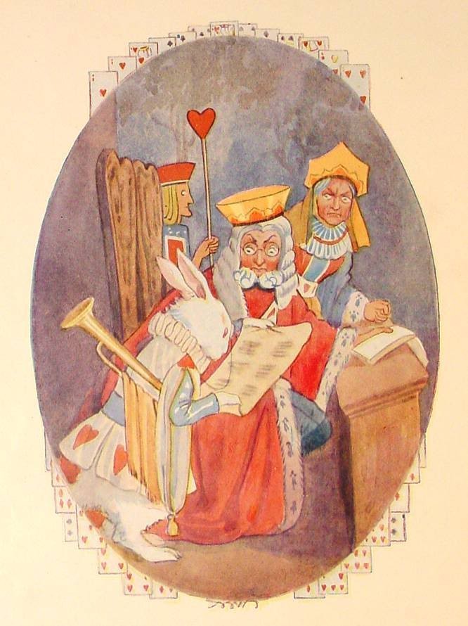 1919 color ALICE IN WONDERLAND Alice’s MARGARET TARRANT Adventures LEWIS CARROLL