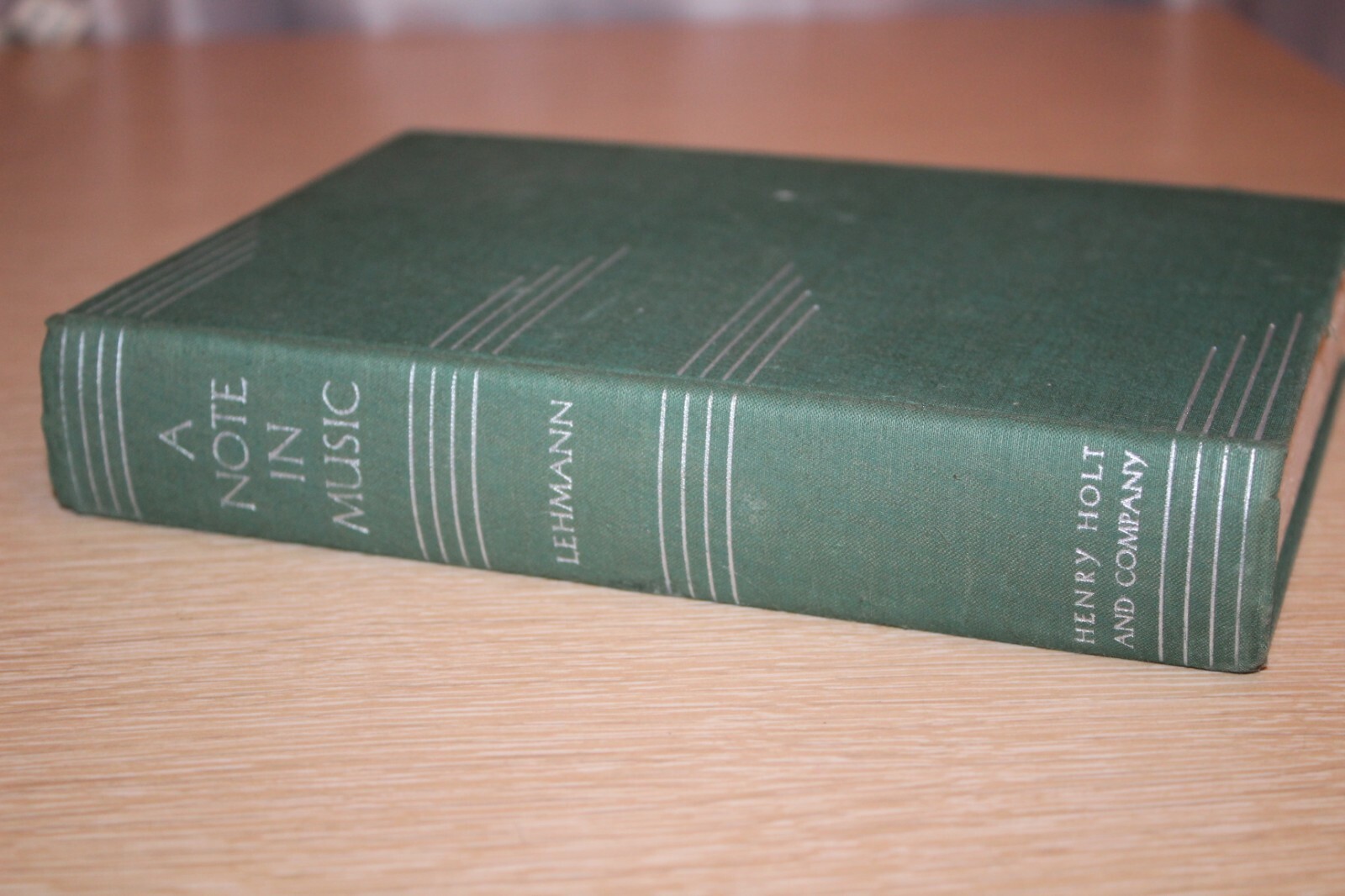 A Note In Music by Rosamond Lehmann First Edition First Printing Hardcover 1930