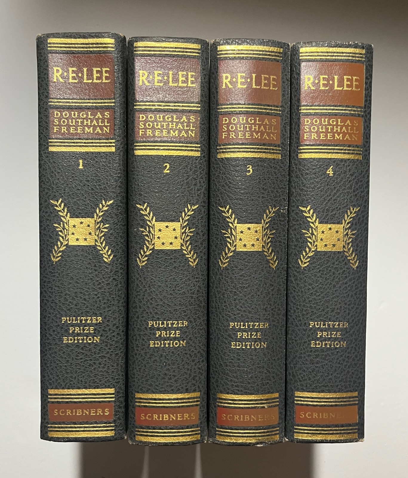 R.E. Lee, Douglas Southhall Freeman, Pullitzer Prize Edition, 1936, Vintage
