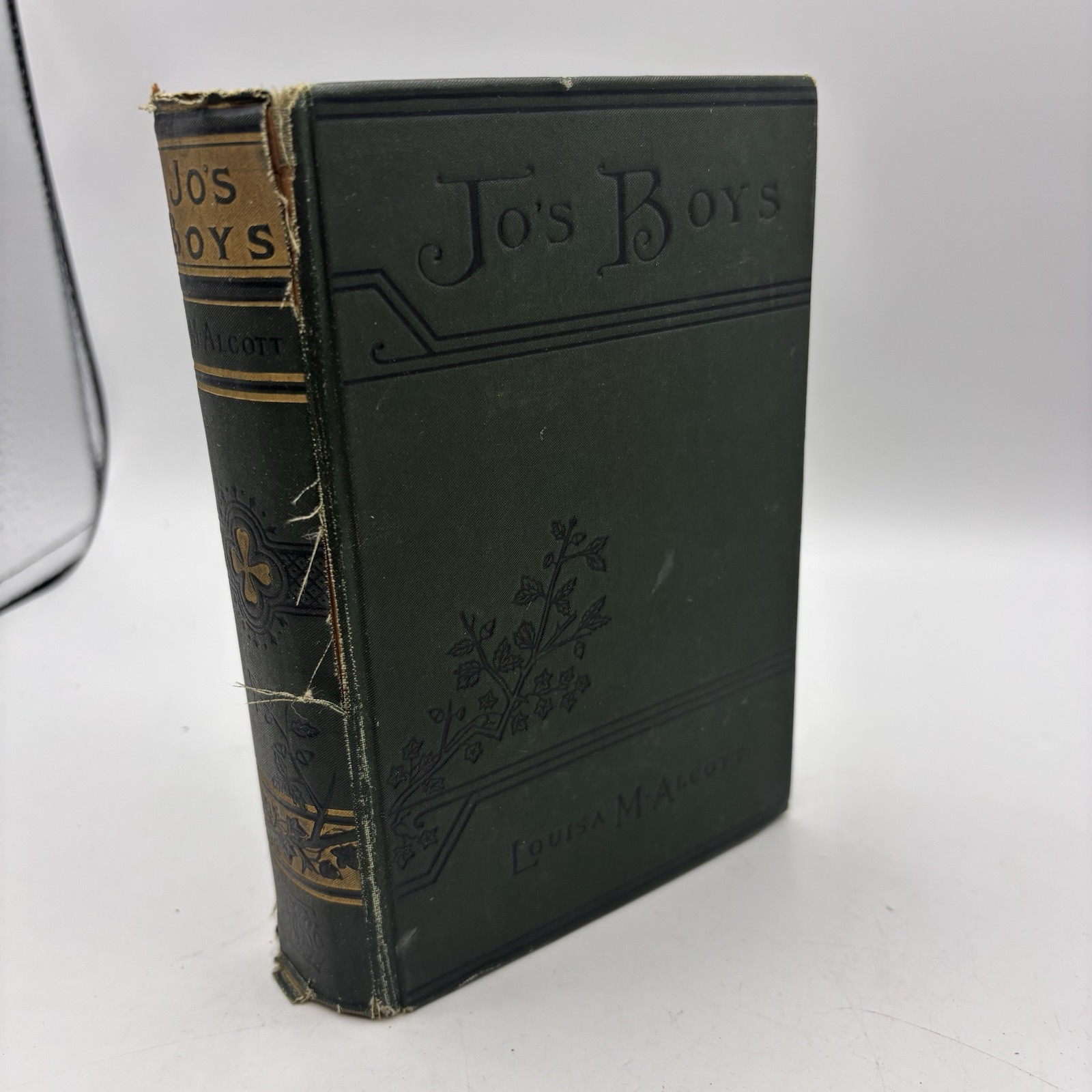 Lousia M. Alcott Jo’s Boys 1905 Little Brown & Co. Boston Hardcover Gold Spine