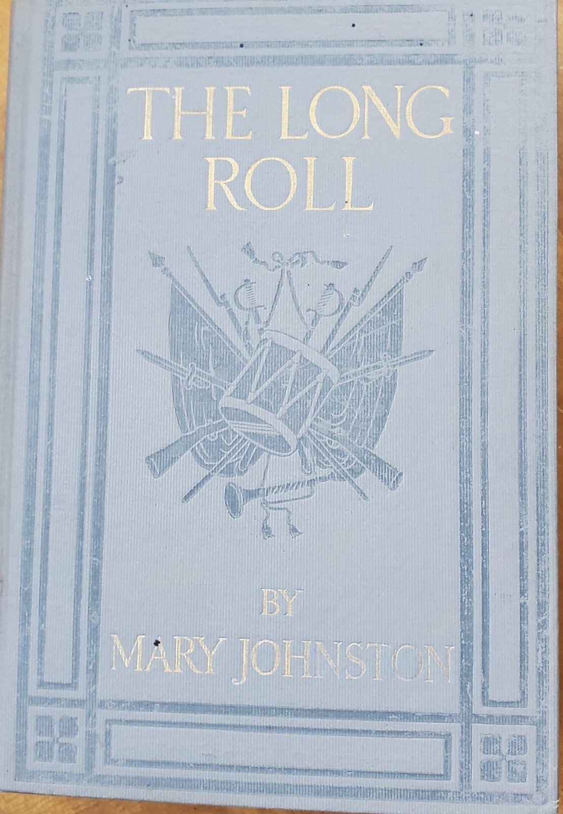 The Long Roll (1911 1st) Antique Book by Mary Johnston, N.C. Wyeth Illustrations