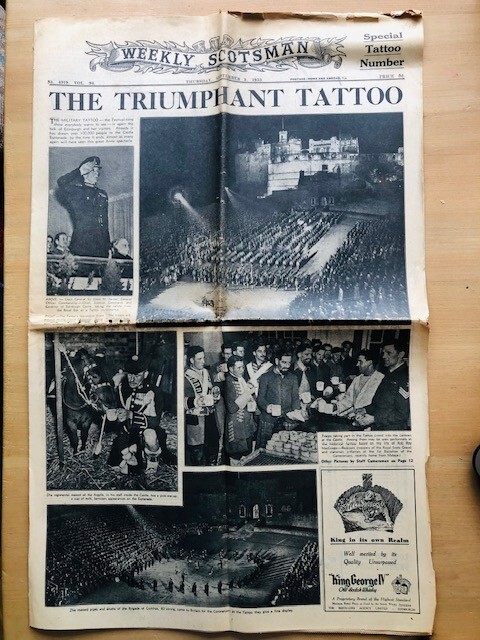 WEEKLY SCOTSMAN THURSDAY SEPTEMBER 3, 1953 NO.4919 VOL. 94