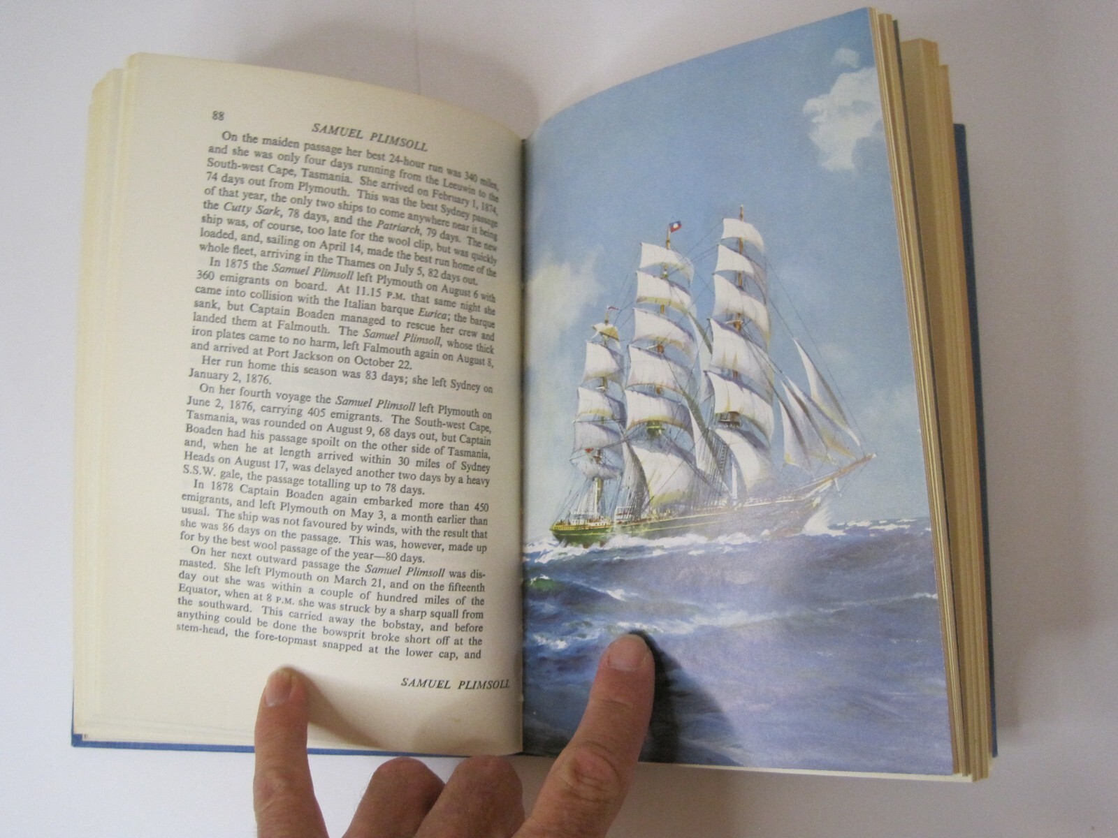The Romance of the Clipper Ships – Basil Lubbock (selected from Sail) HC 1958