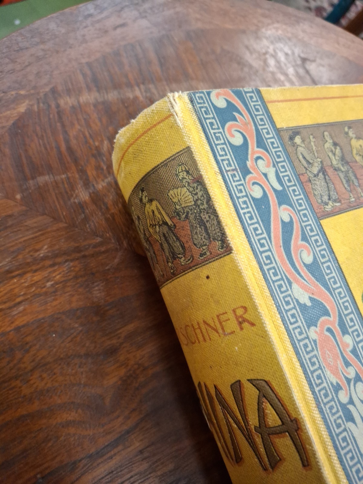 1900 CHINA ILLUSTRATED CIVIL & MILITARY HISTORY antique FOLIO in GERMAN