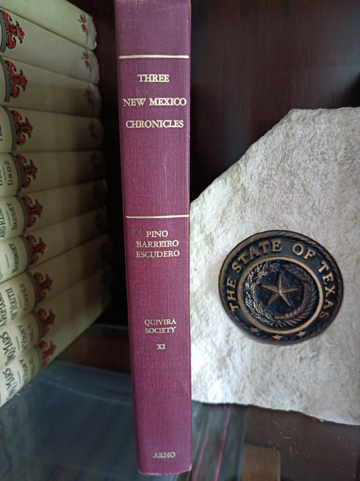 Three New Mexico Chronicles_Quivira Society_Hardcover_1st Edition_1942_Very Good