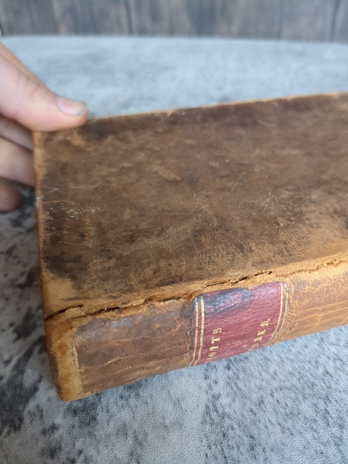 1817 Religious Book “Treatises on Various Theological Subjects” Scott, vol 6