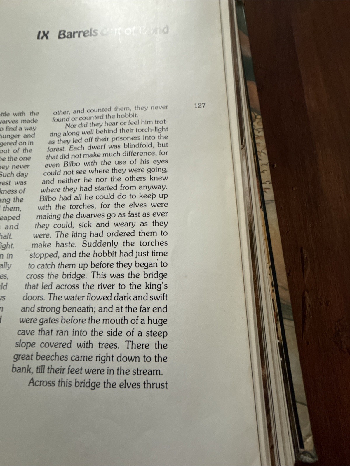 Vintage 1977 The Hobbit Or There And Back Again Illustrated HC Book Incomplete