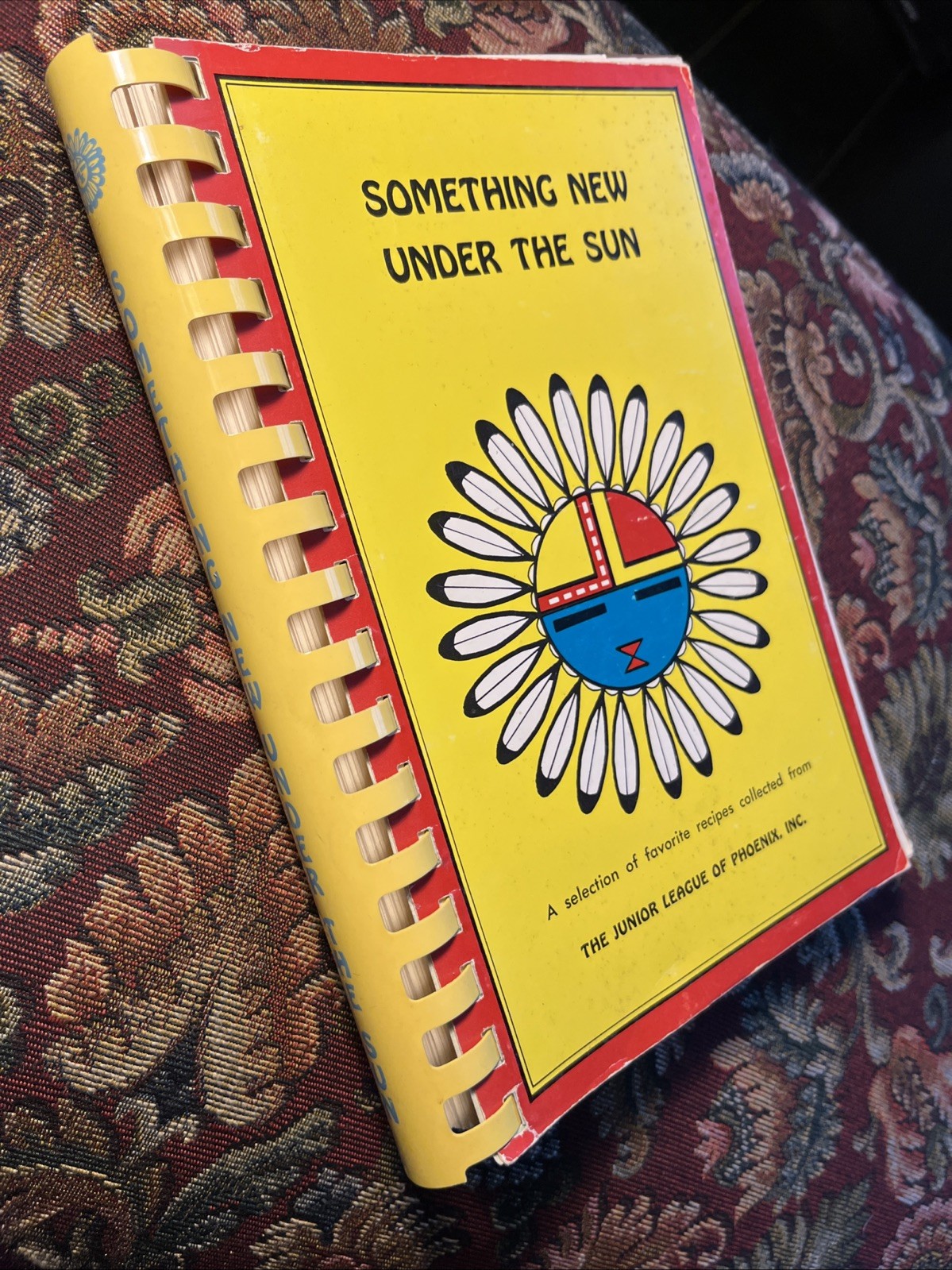 Something New Under The Sun Jr League Of Phoenix Cook Book 1976 Spiral Bound