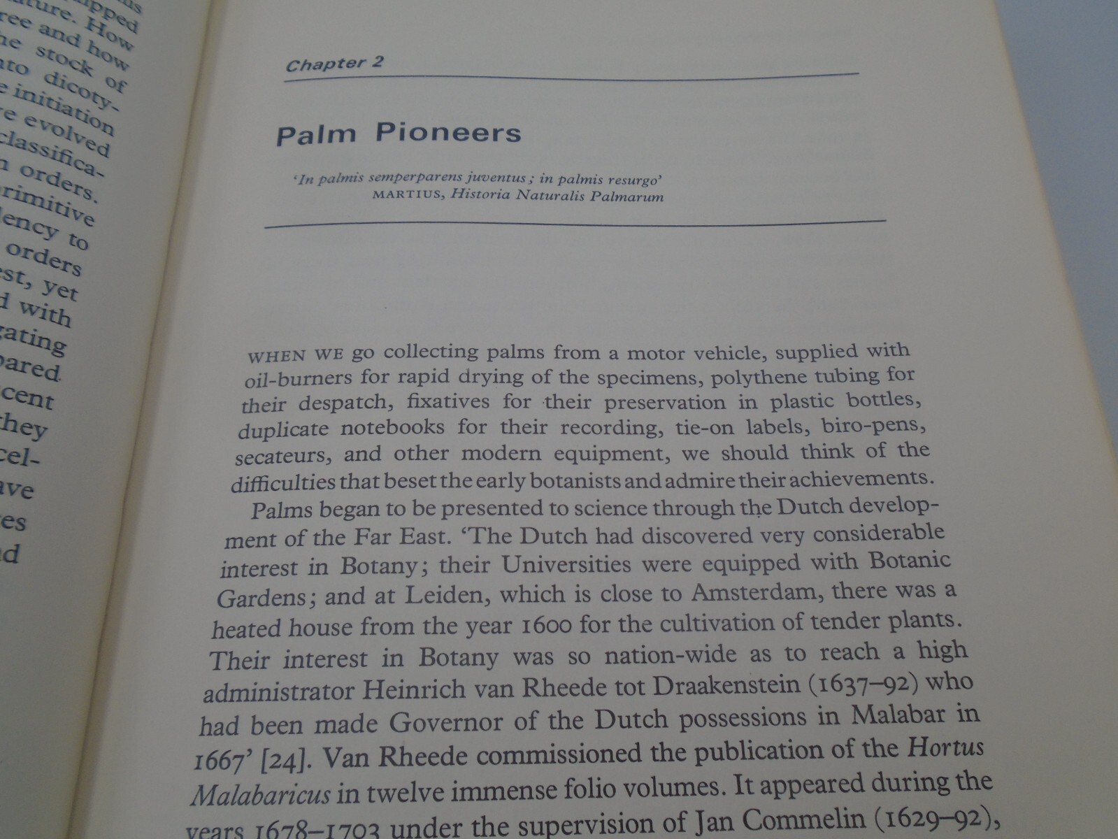 Natural History of Palms (E.J.H. Corner) PROOF COPY, 1966, Paperback