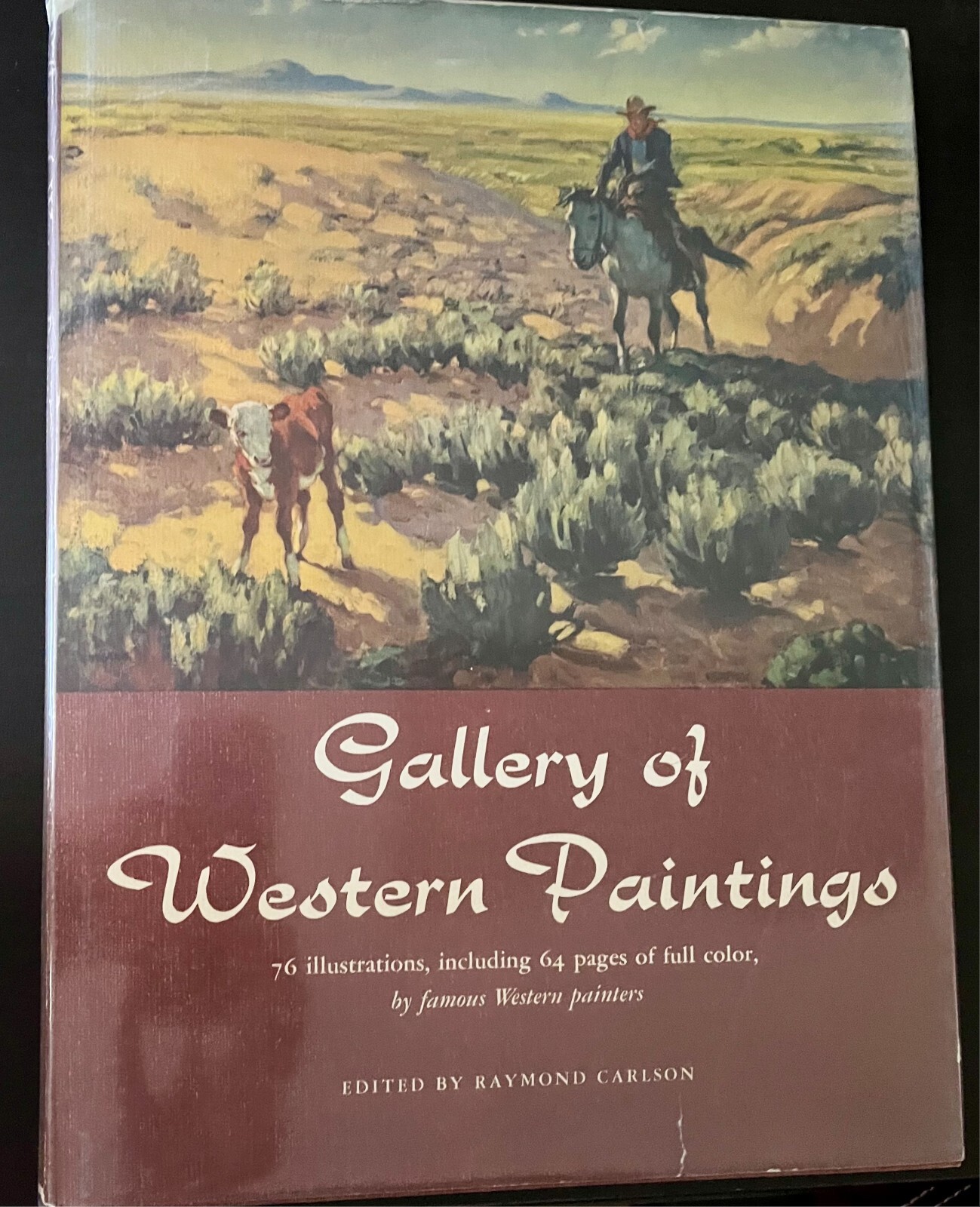 Gallery of Western Paintings editor Raymond Carlson(Hardcover, 1951-1st Edition)
