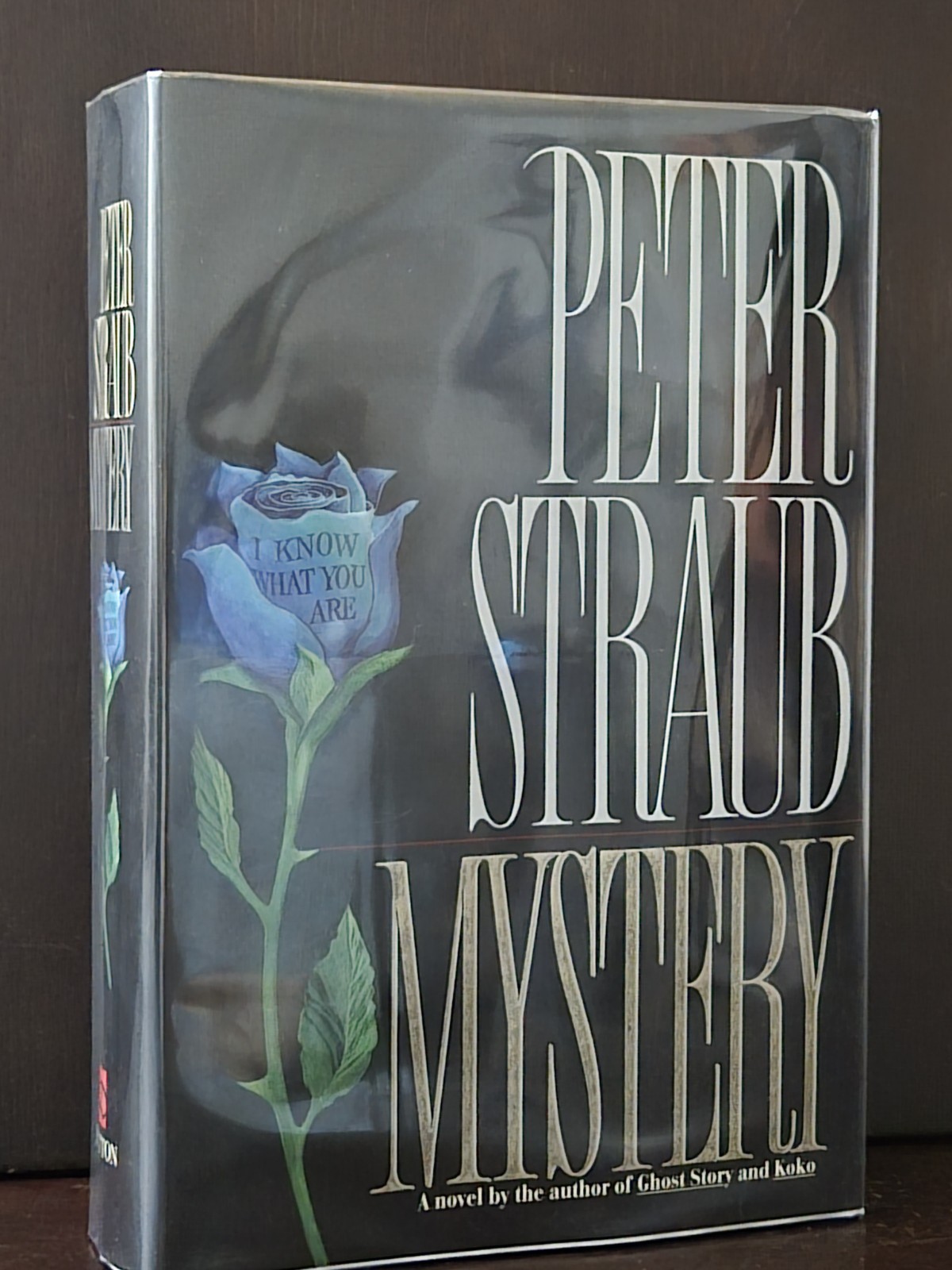 Peter Straub Mystery 1st/1st Signed 1990 E.P. Dutton HCDJ Brodart Mylar LN