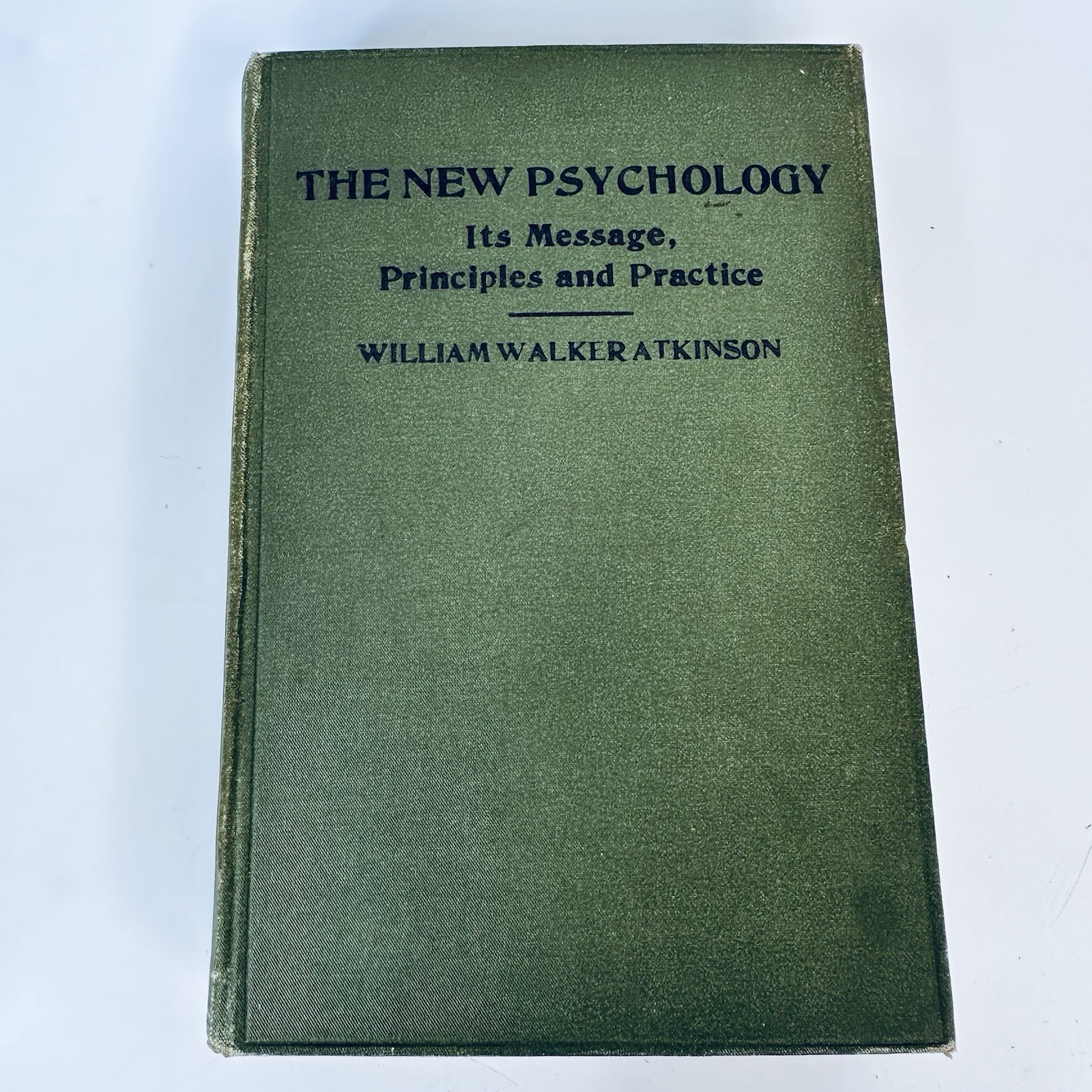 Rare Book 1915 The New Psychology William Walker Atkinson Early Edition 20th C