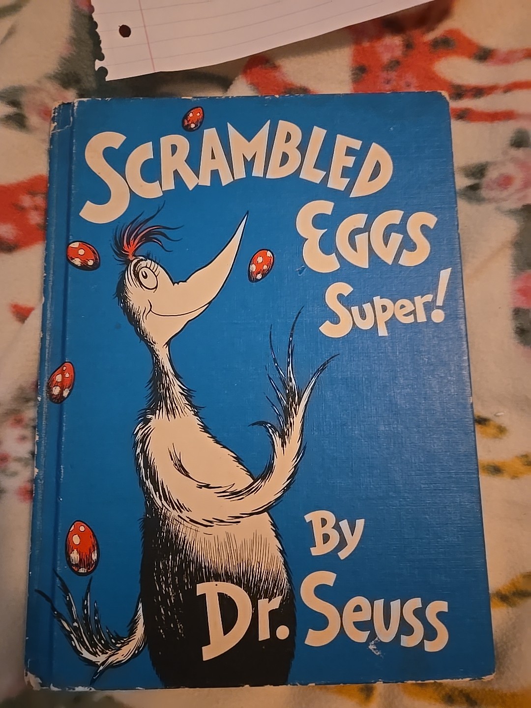 Dr. Seuss – Scrambled Eggs Super! 1953 First Edition Rare Very Good Condition!